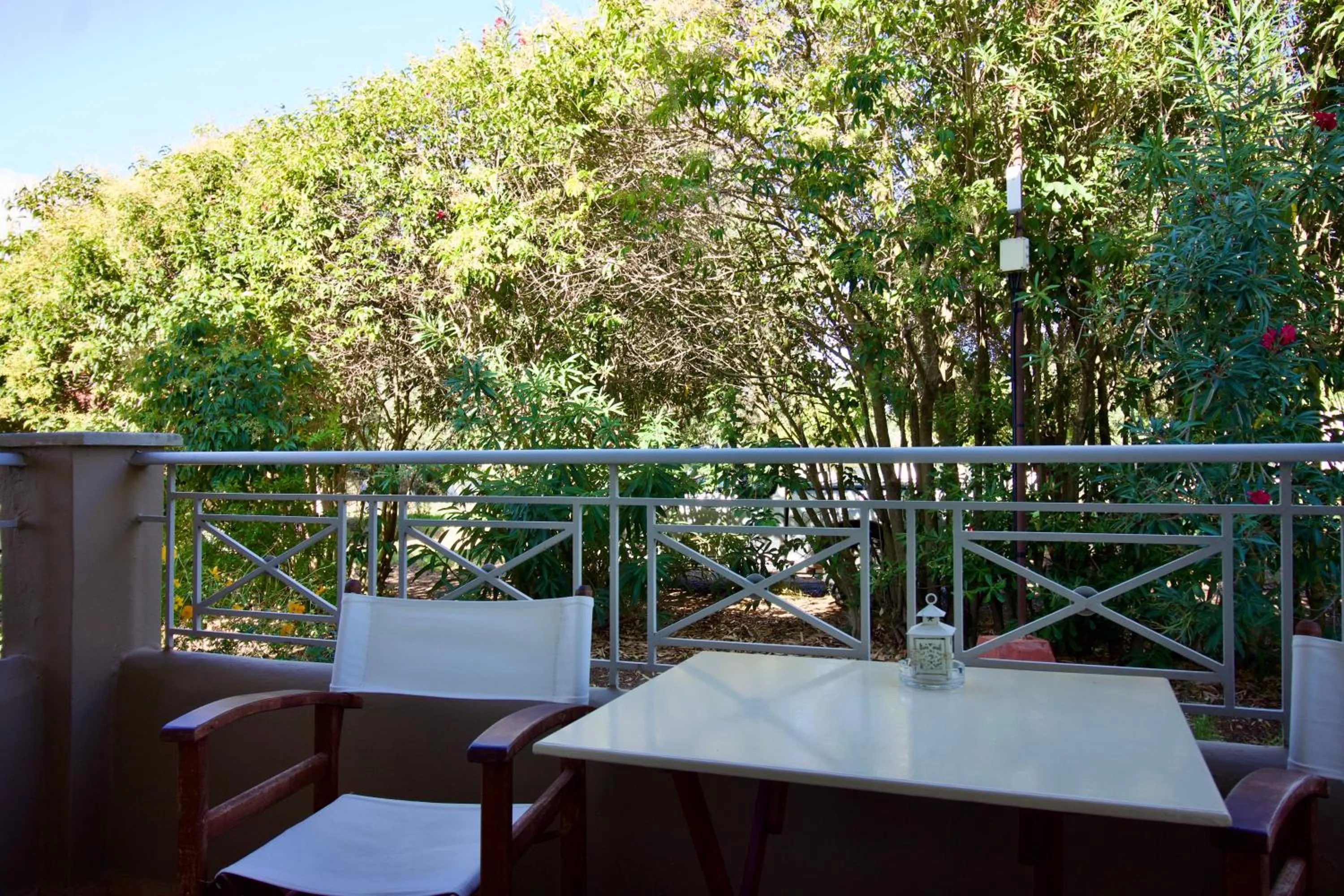 Balcony/Terrace in Aggelina's Apartments