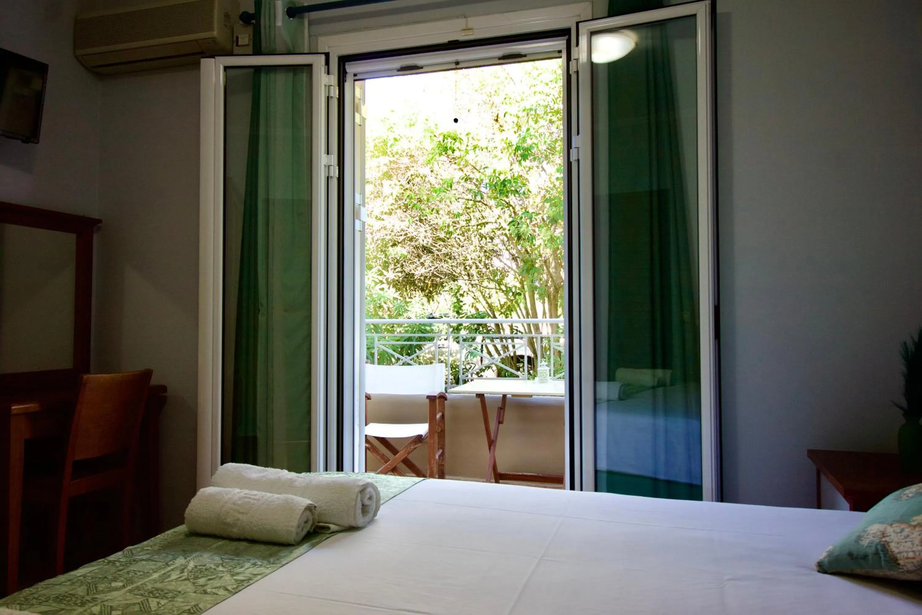 Bed in Aggelina's Apartments