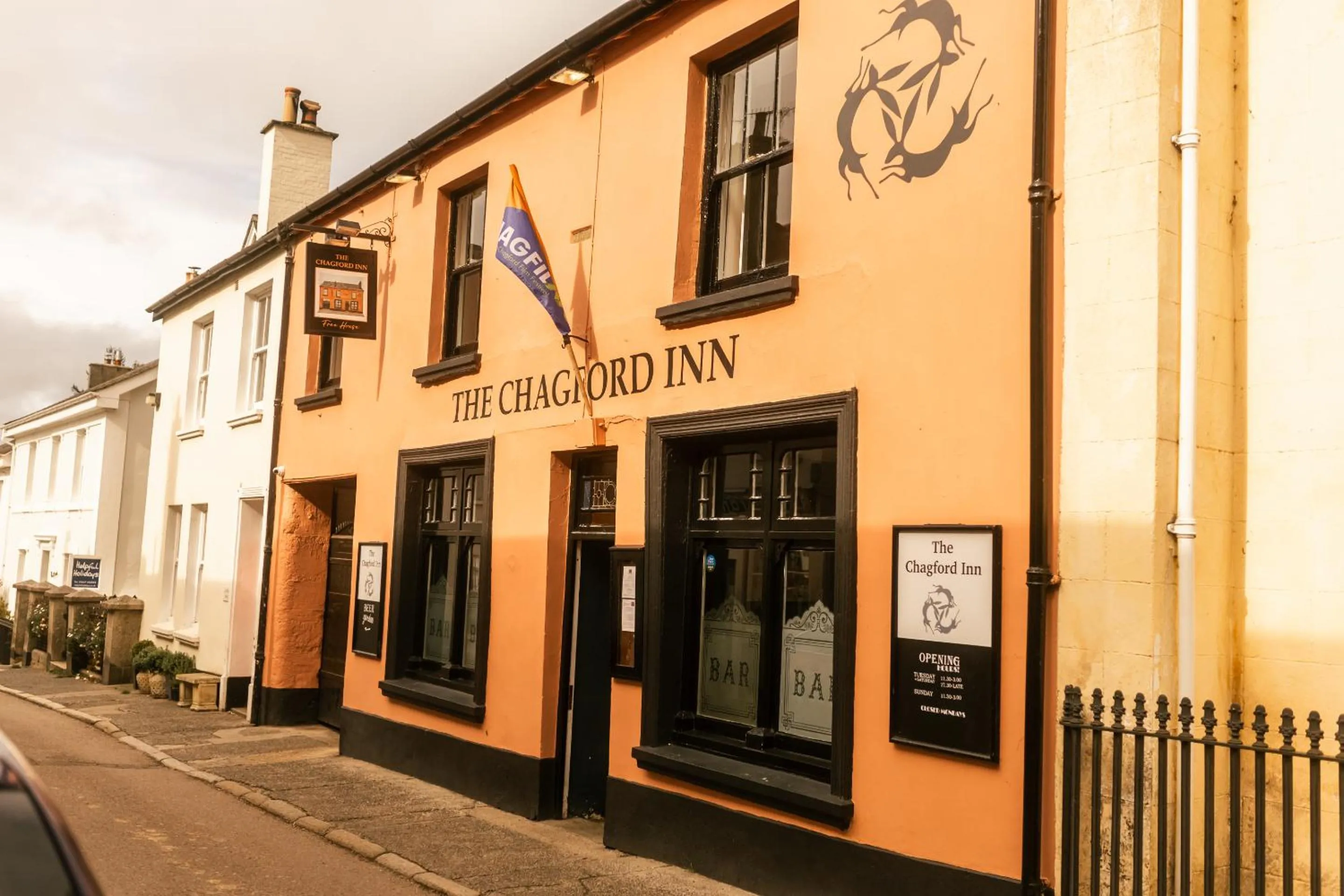Property building in The Chagford Inn