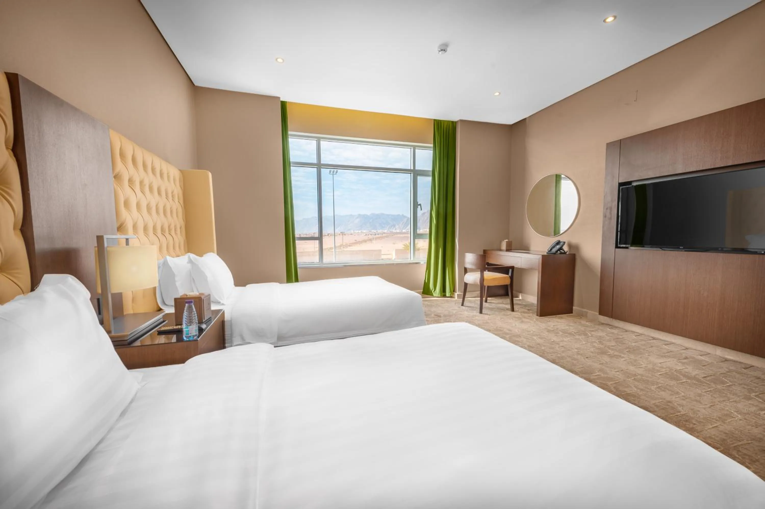 Bed in فندق سكناي رويال - Suknai Royal Hotel