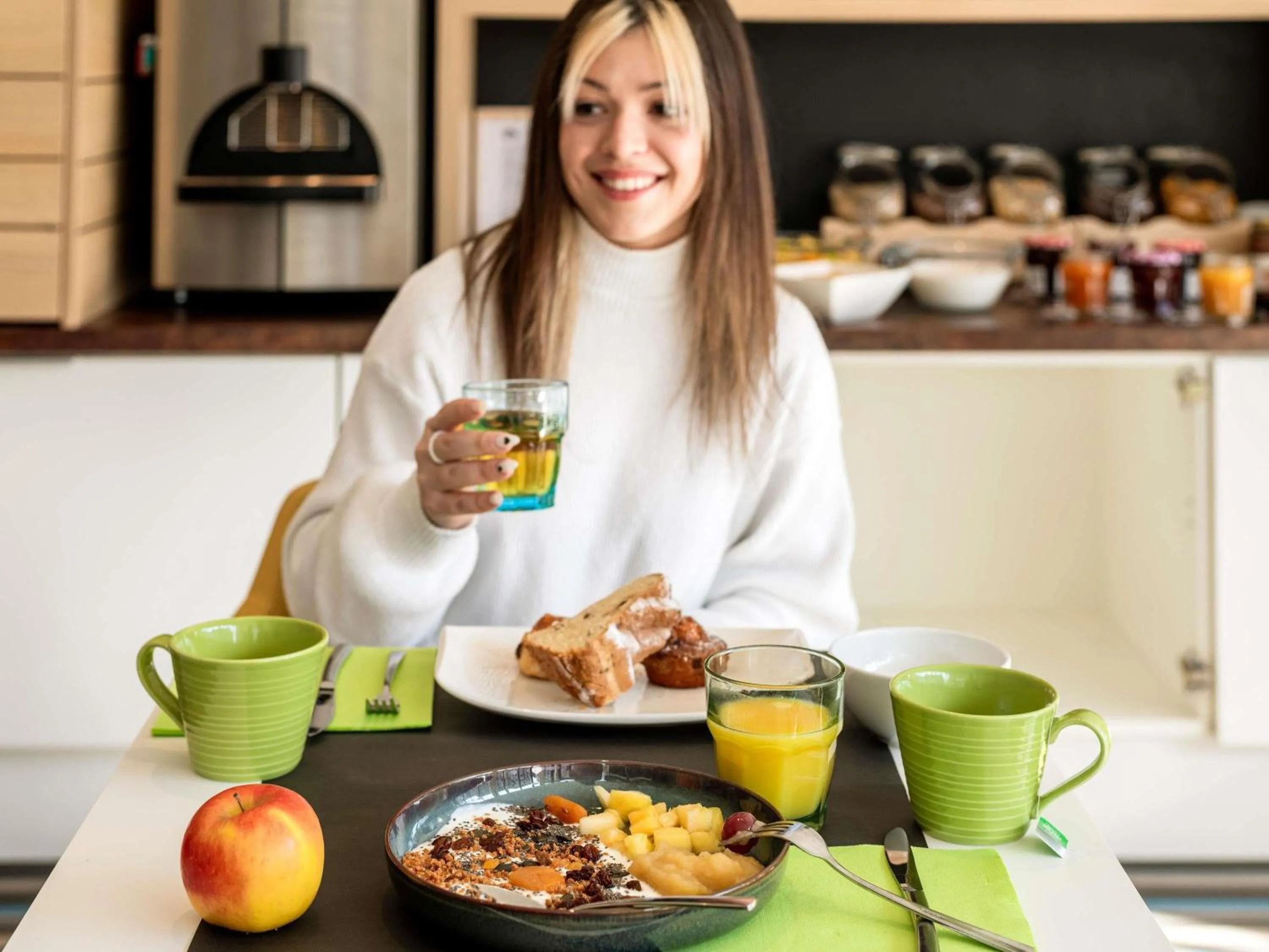 Breakfast in ibis Styles Strasbourg Avenue du Rhin