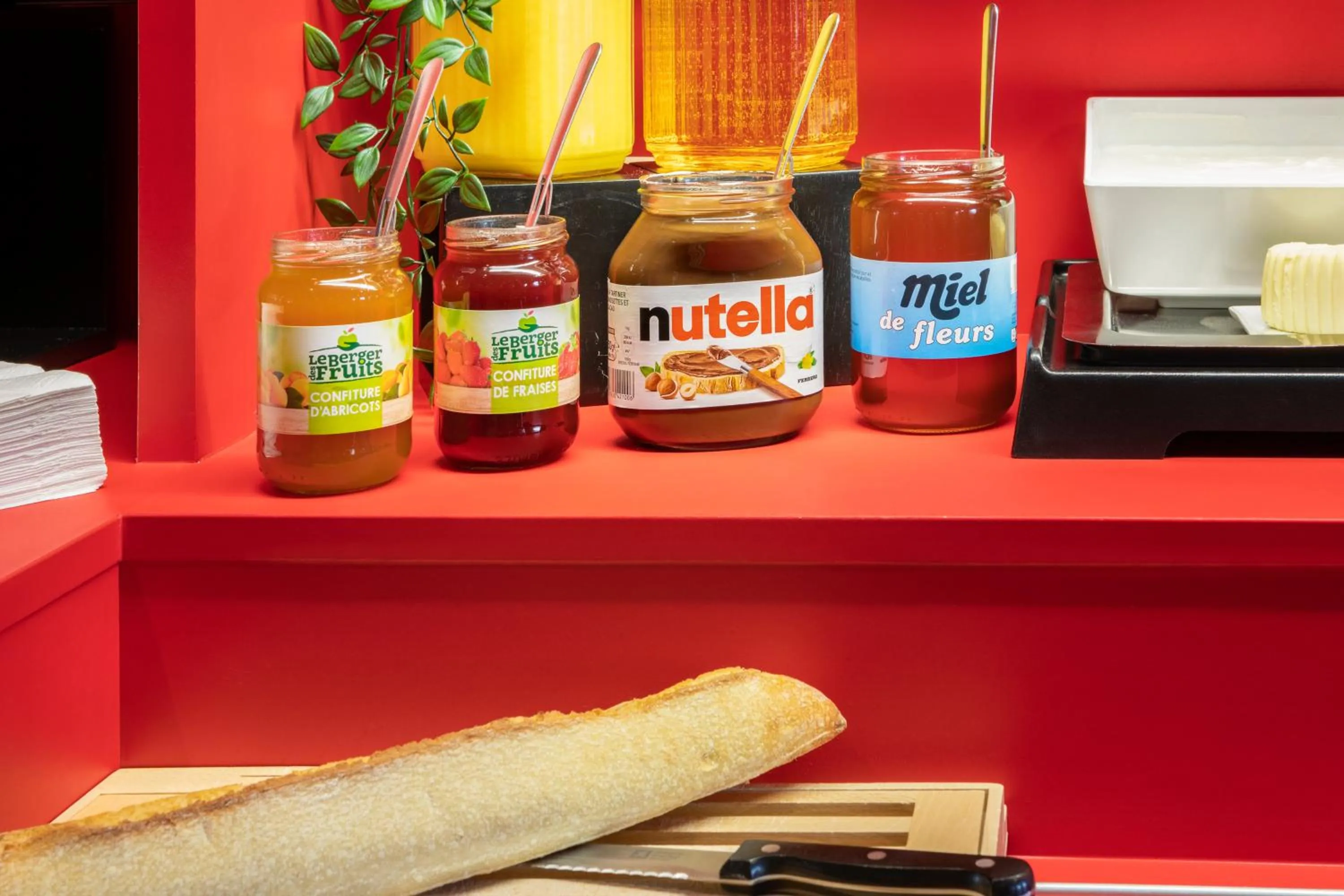 Breakfast in hotelF1 Rungis Orly