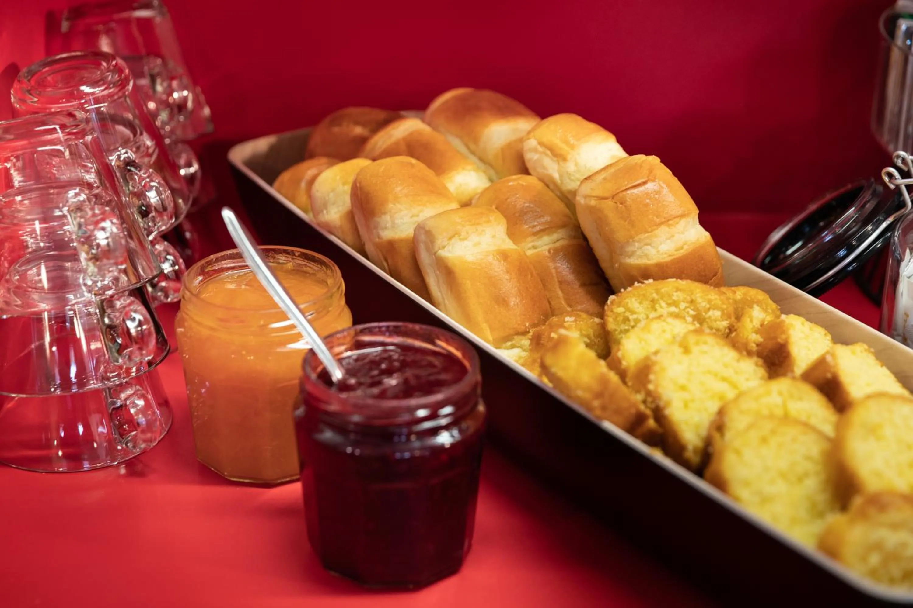 Buffet breakfast in hotelF1 Rungis Orly