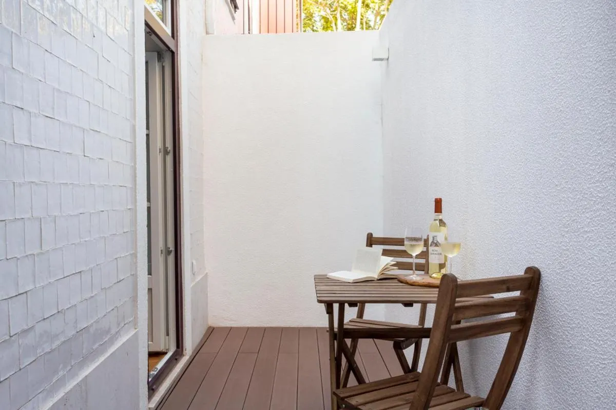 Balcony/Terrace in FLH Vila Rosário Cosy Flat II