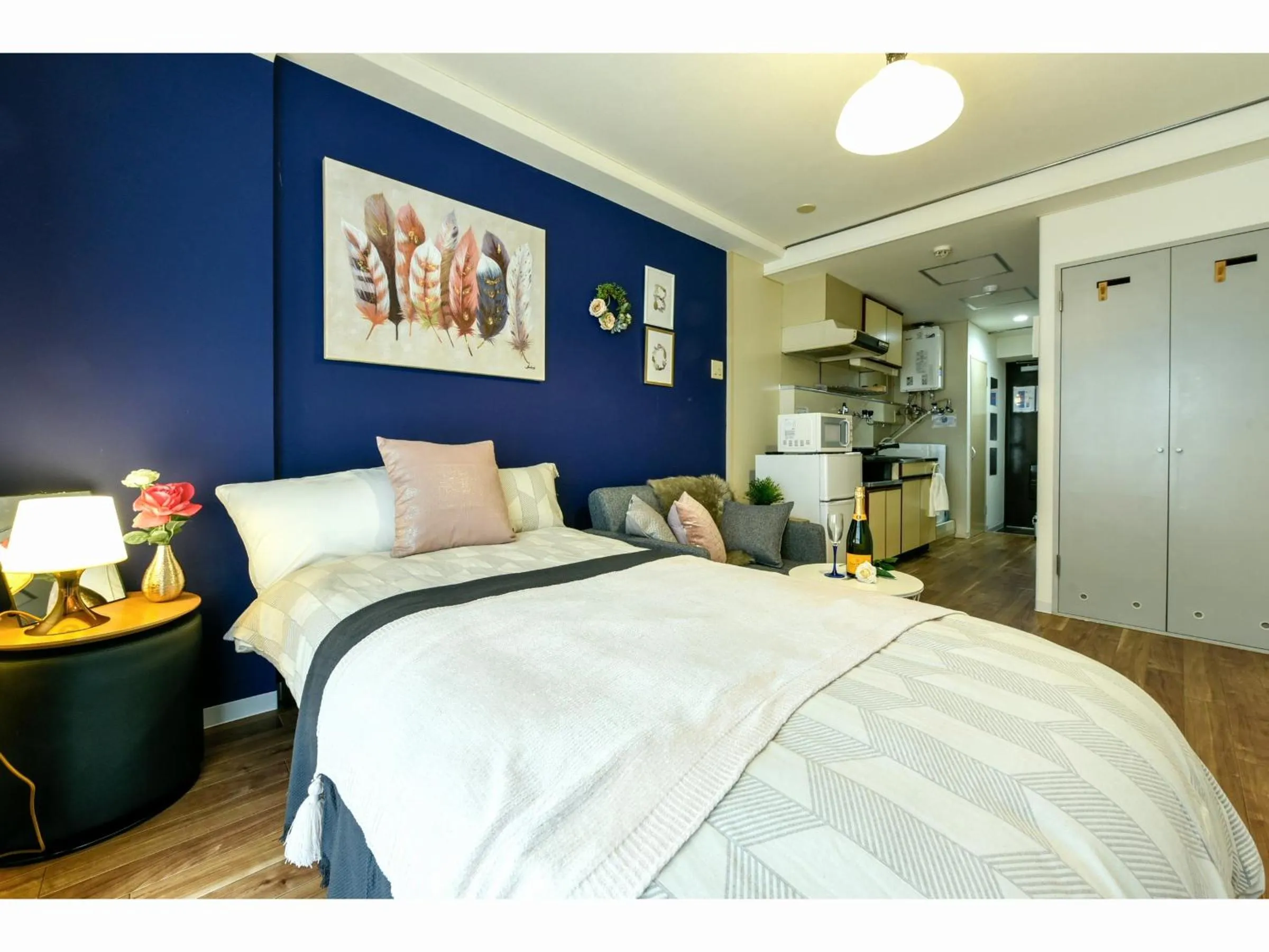 Bed in Hotel Flourish 67