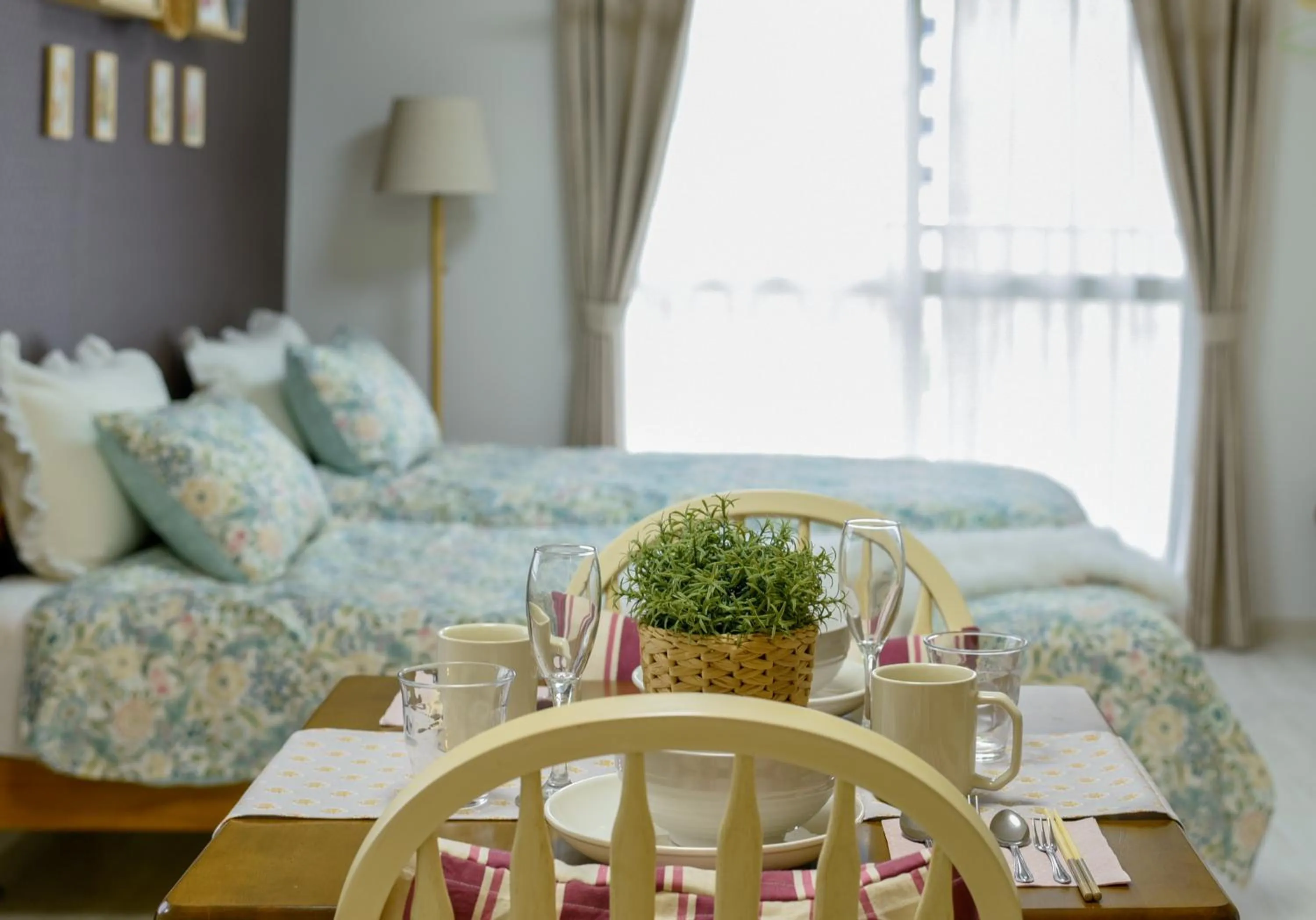 Bed in Hotel Flourish 67