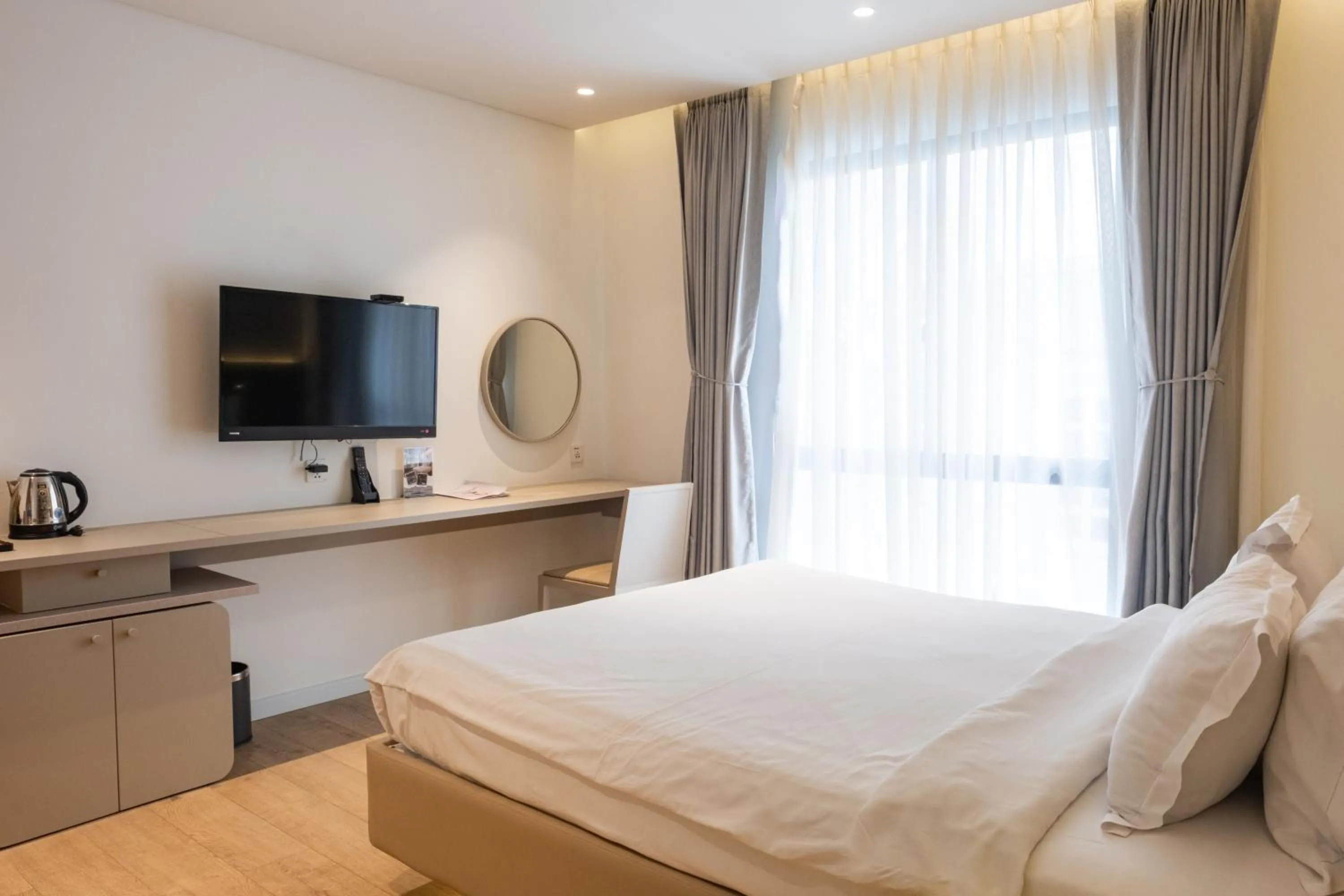 Bed in BLESSED Hotel