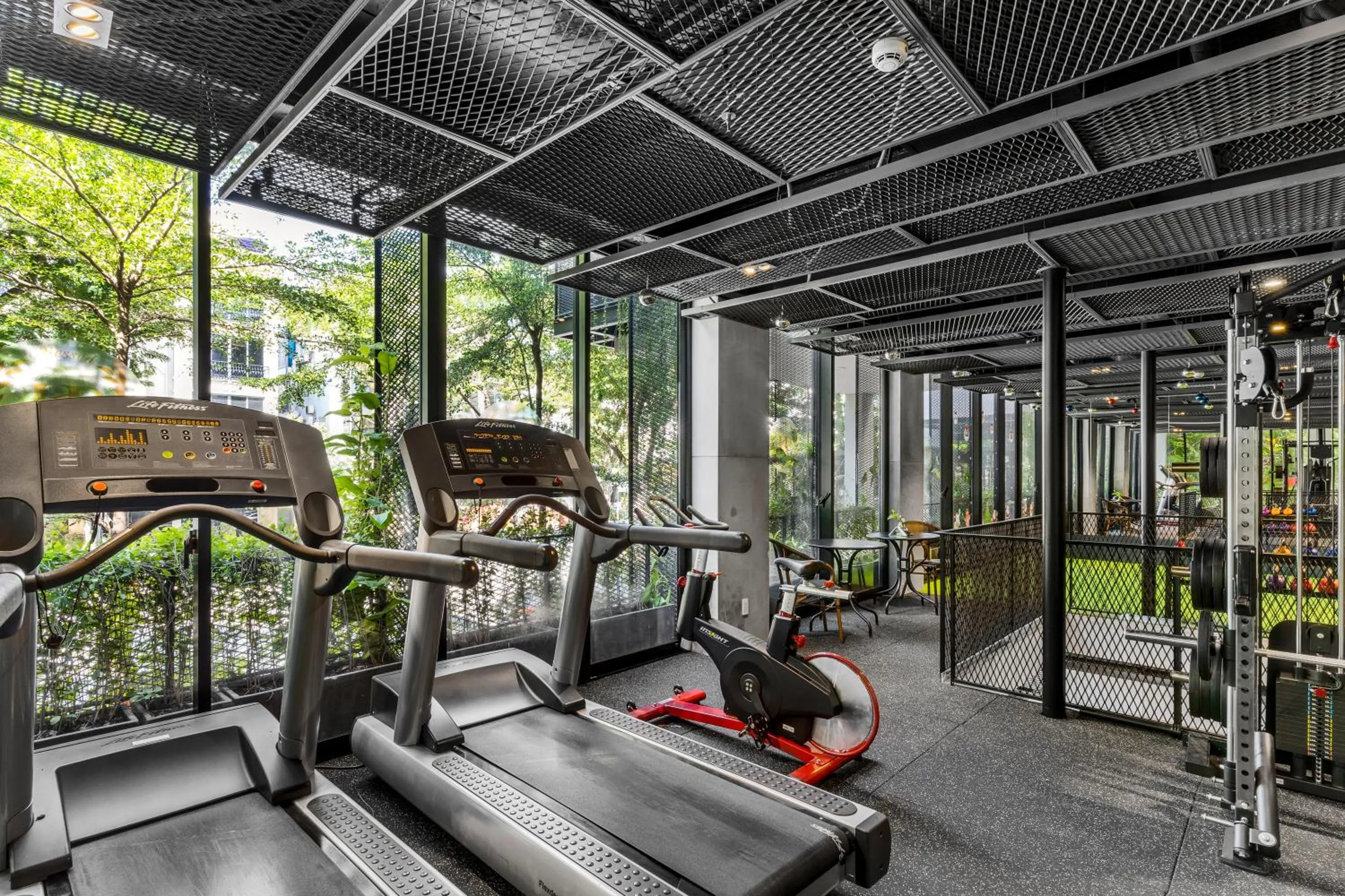 Fitness centre/facilities in BLESSED Hotel