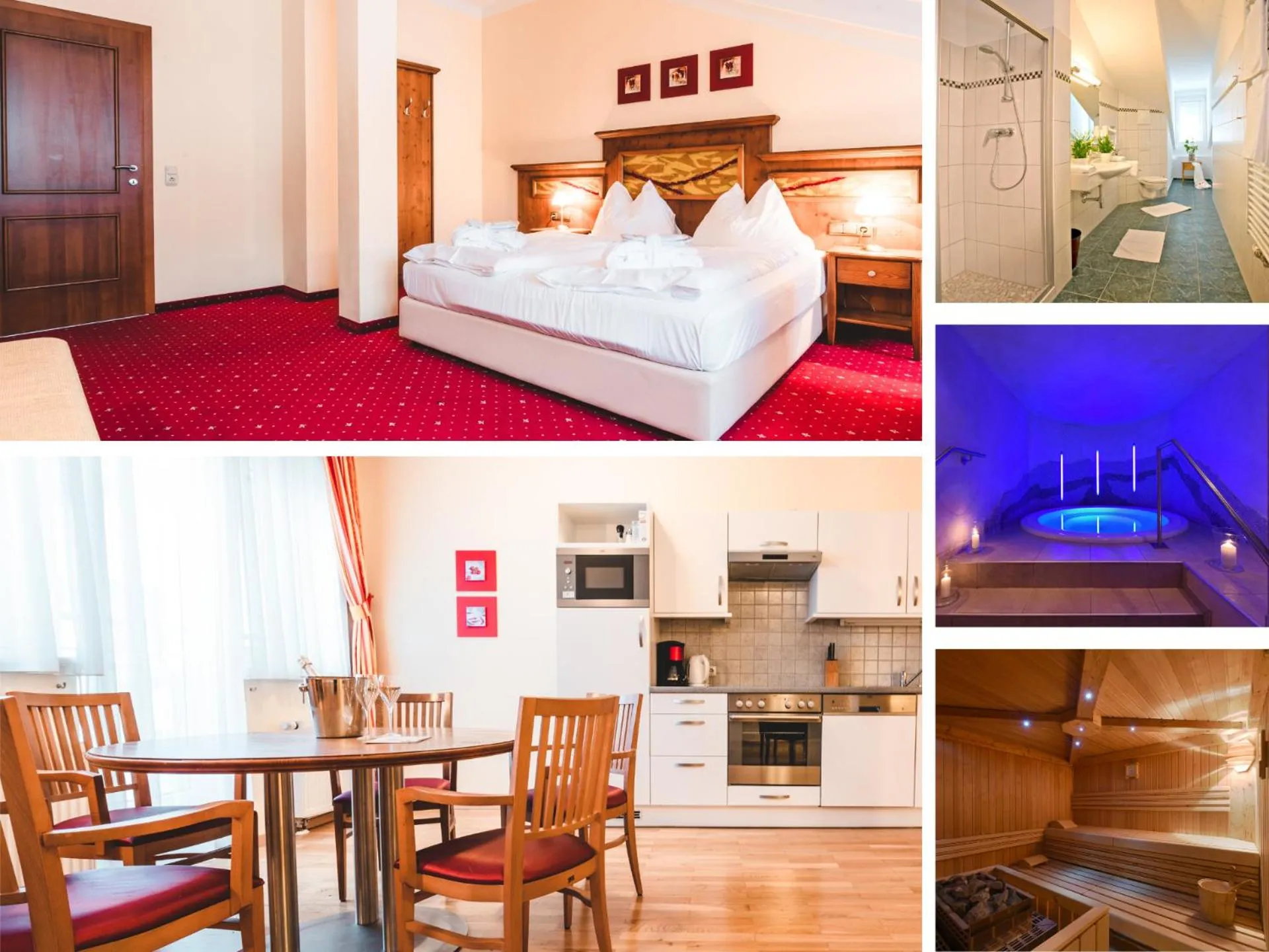 Bird's eye view, Bed in Appartements Cella Central