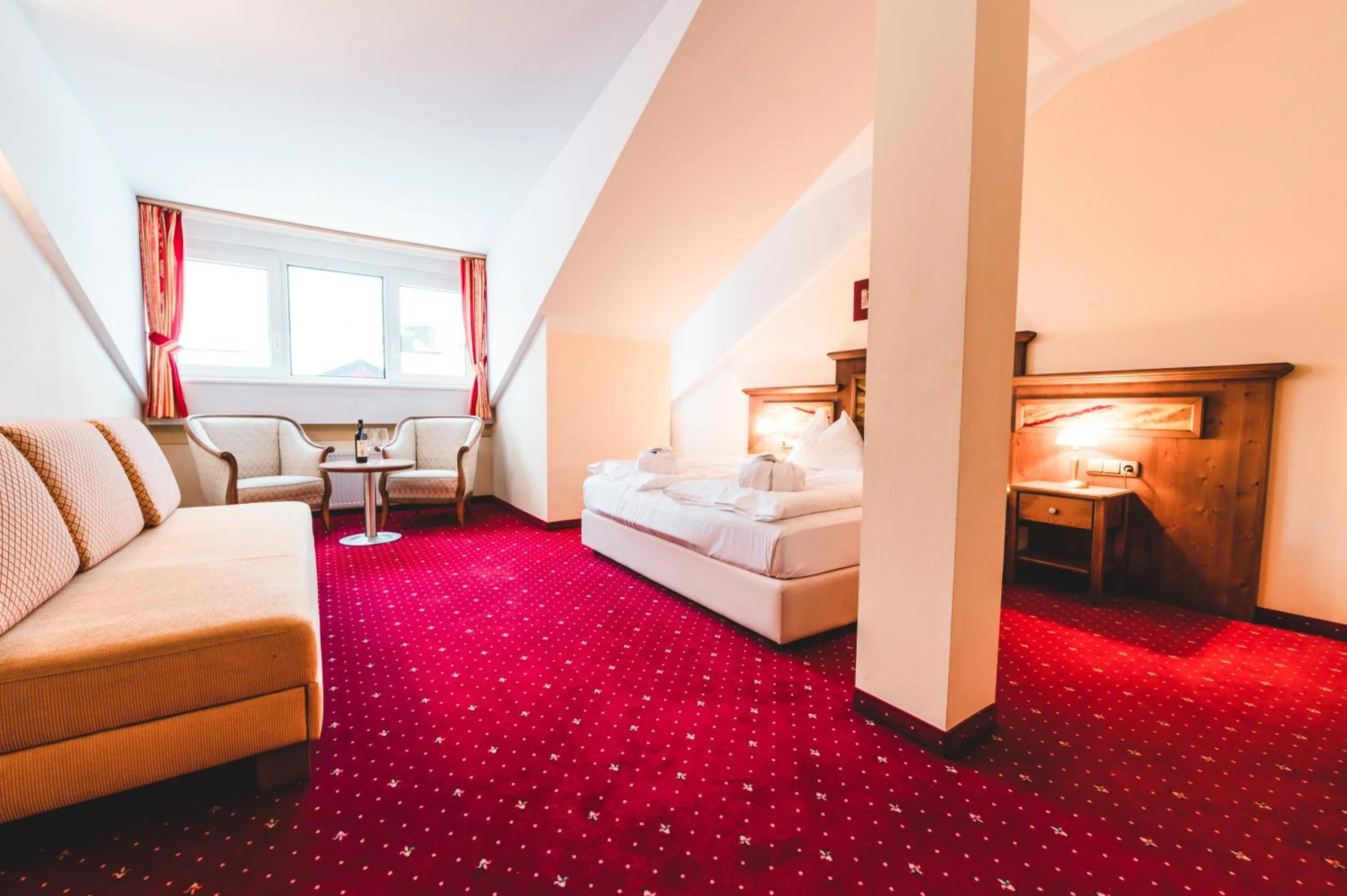 Living room, Bed in Appartements Cella Central