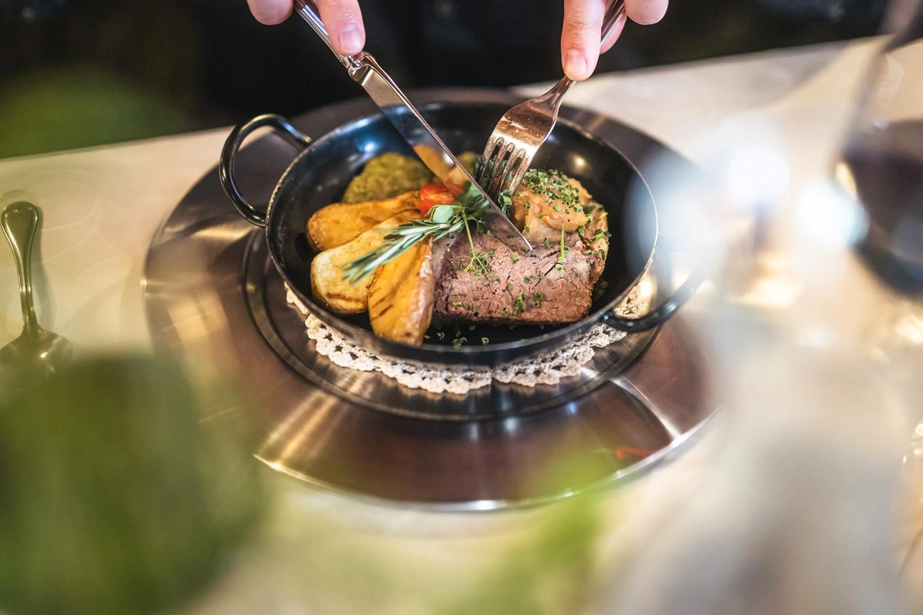 Food in Appartements Cella Central