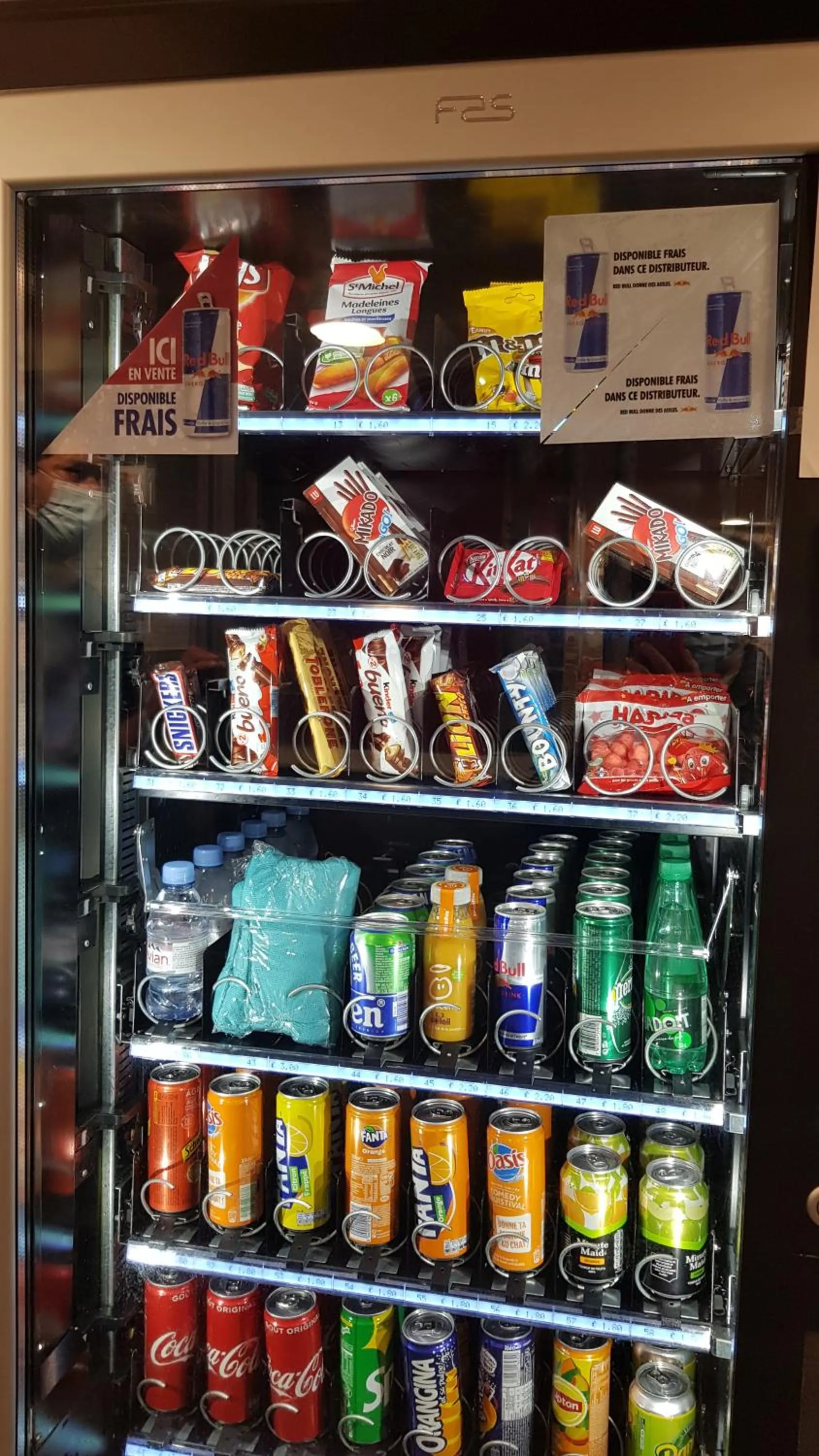 Food and drinks in hotelF1 Lyon Saint Priest