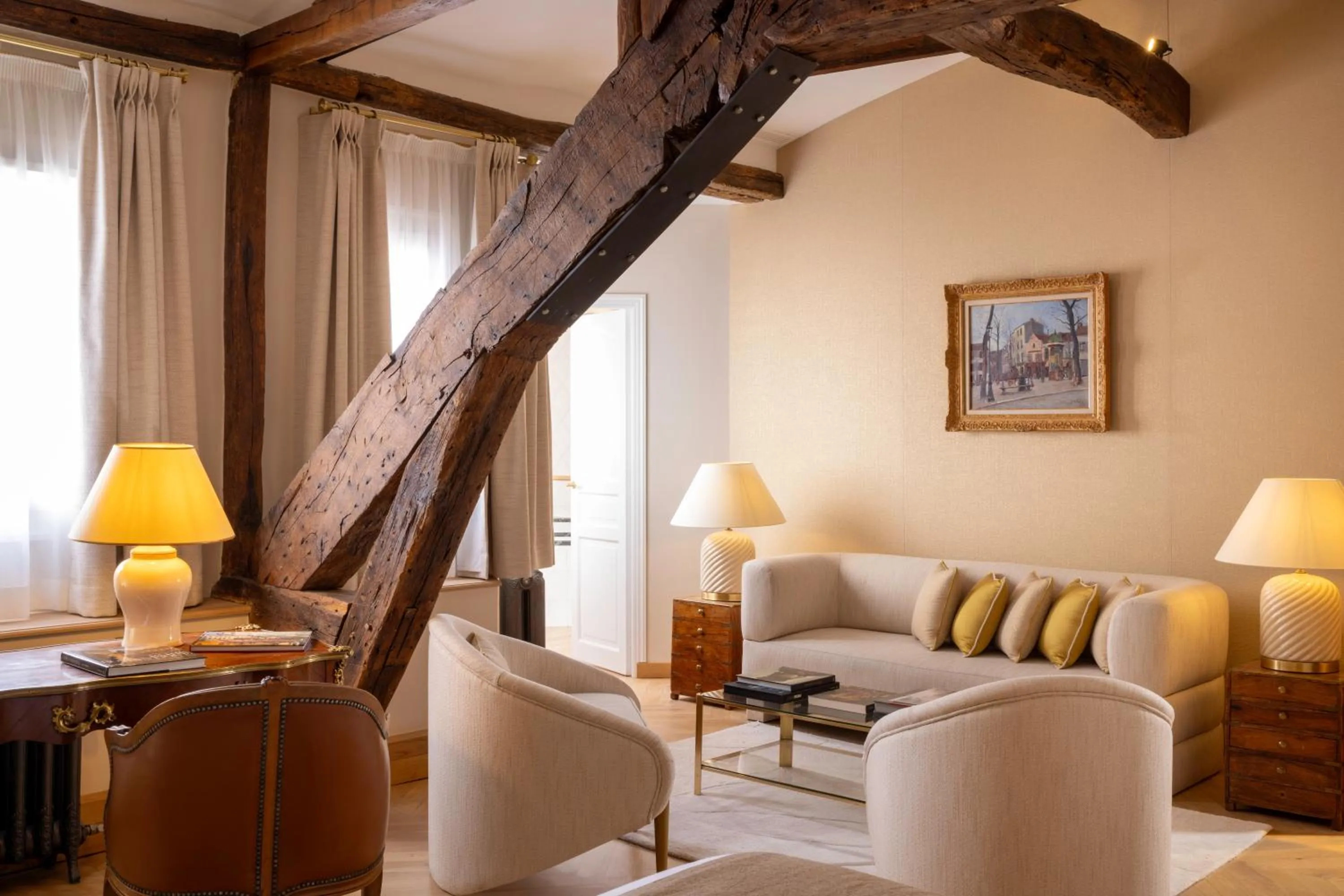 Seating area in Hotel Pas De Calais