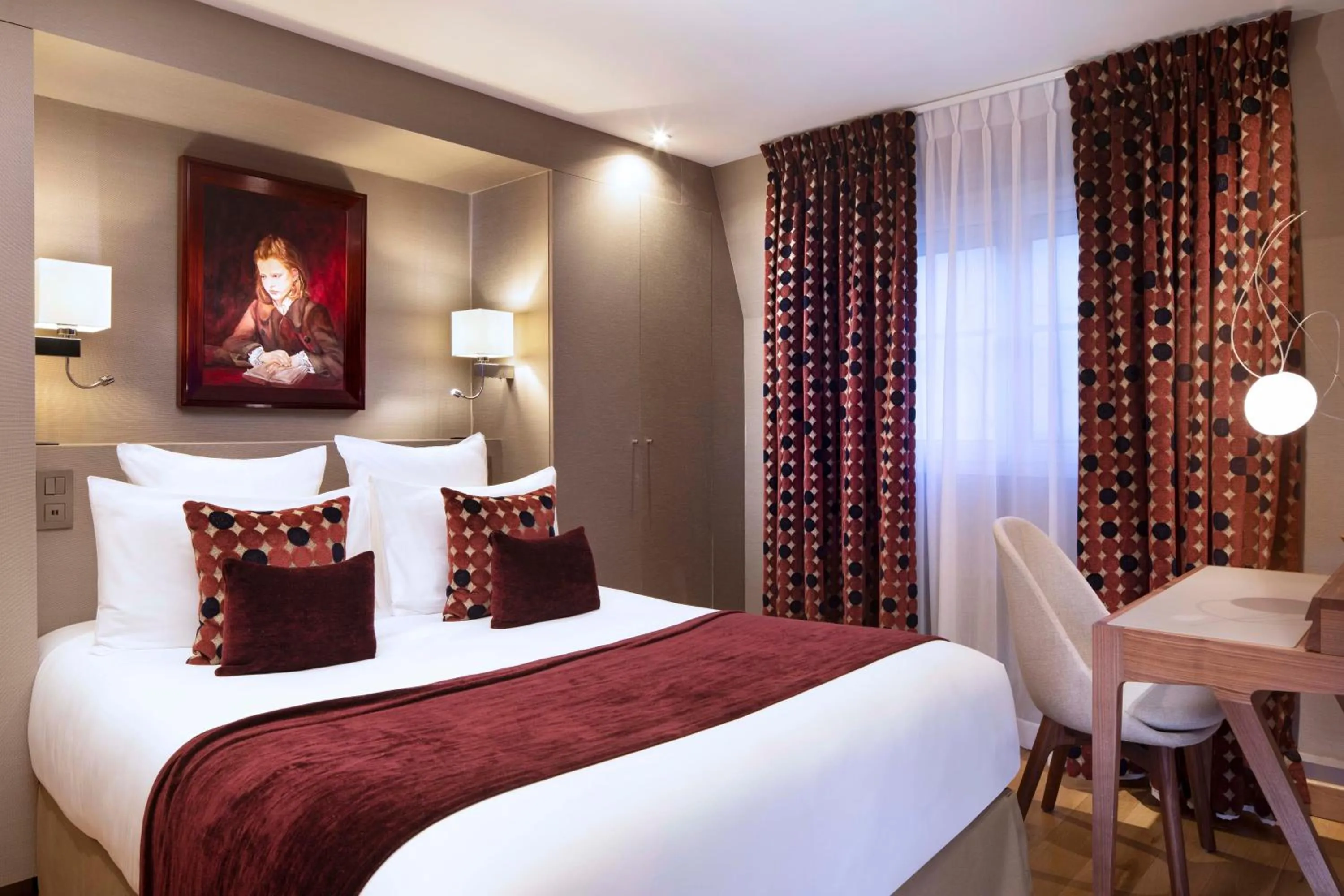 Bed in Hotel Pas De Calais