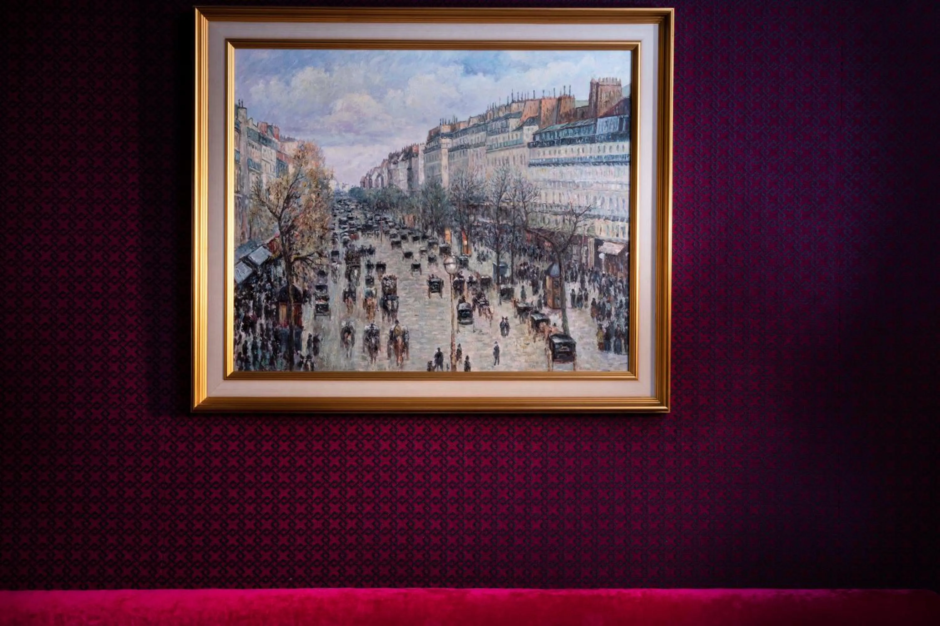 Decorative detail in Hotel Pas De Calais