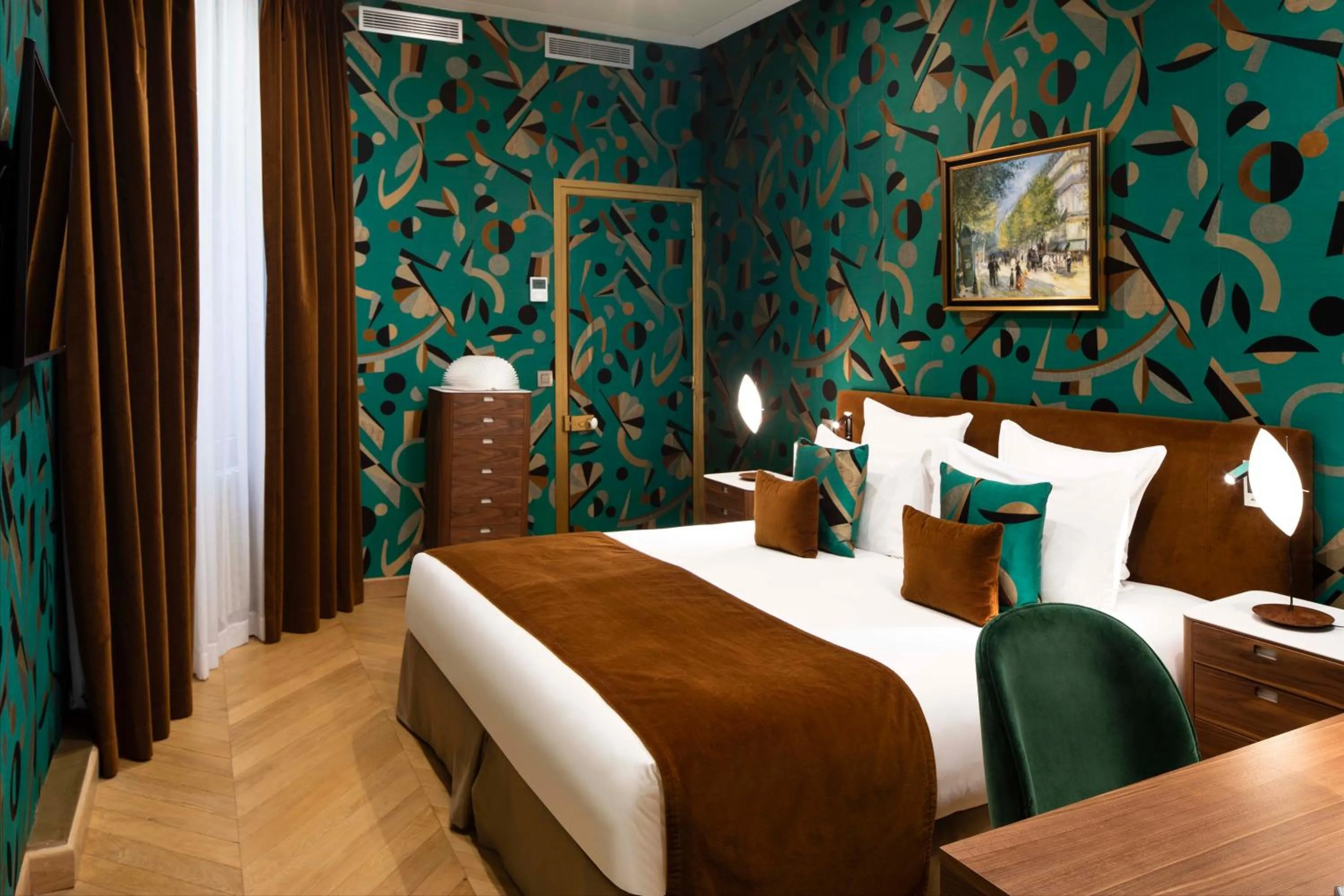 Bed in Hotel Pas De Calais