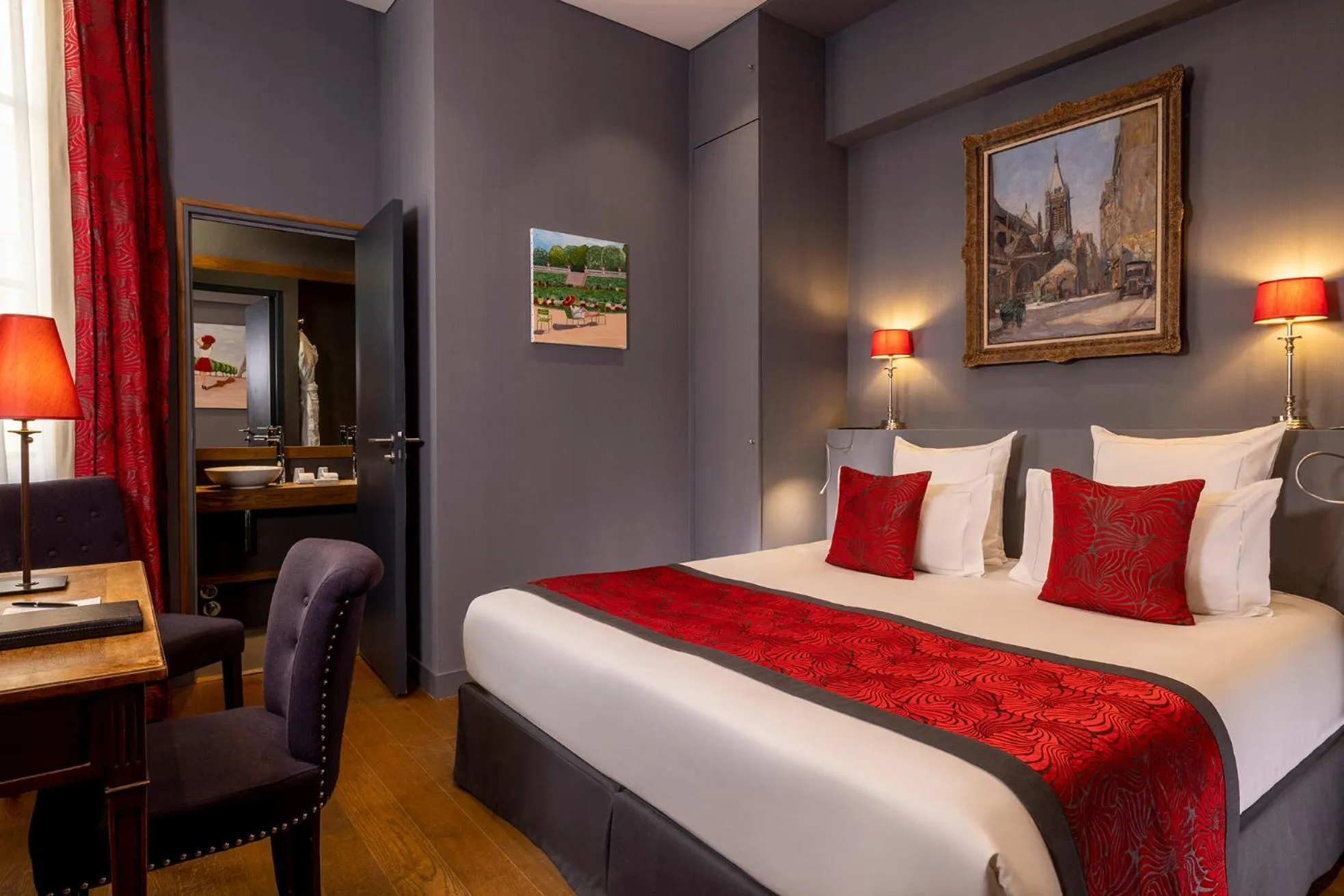 Bed in Hotel Pas De Calais