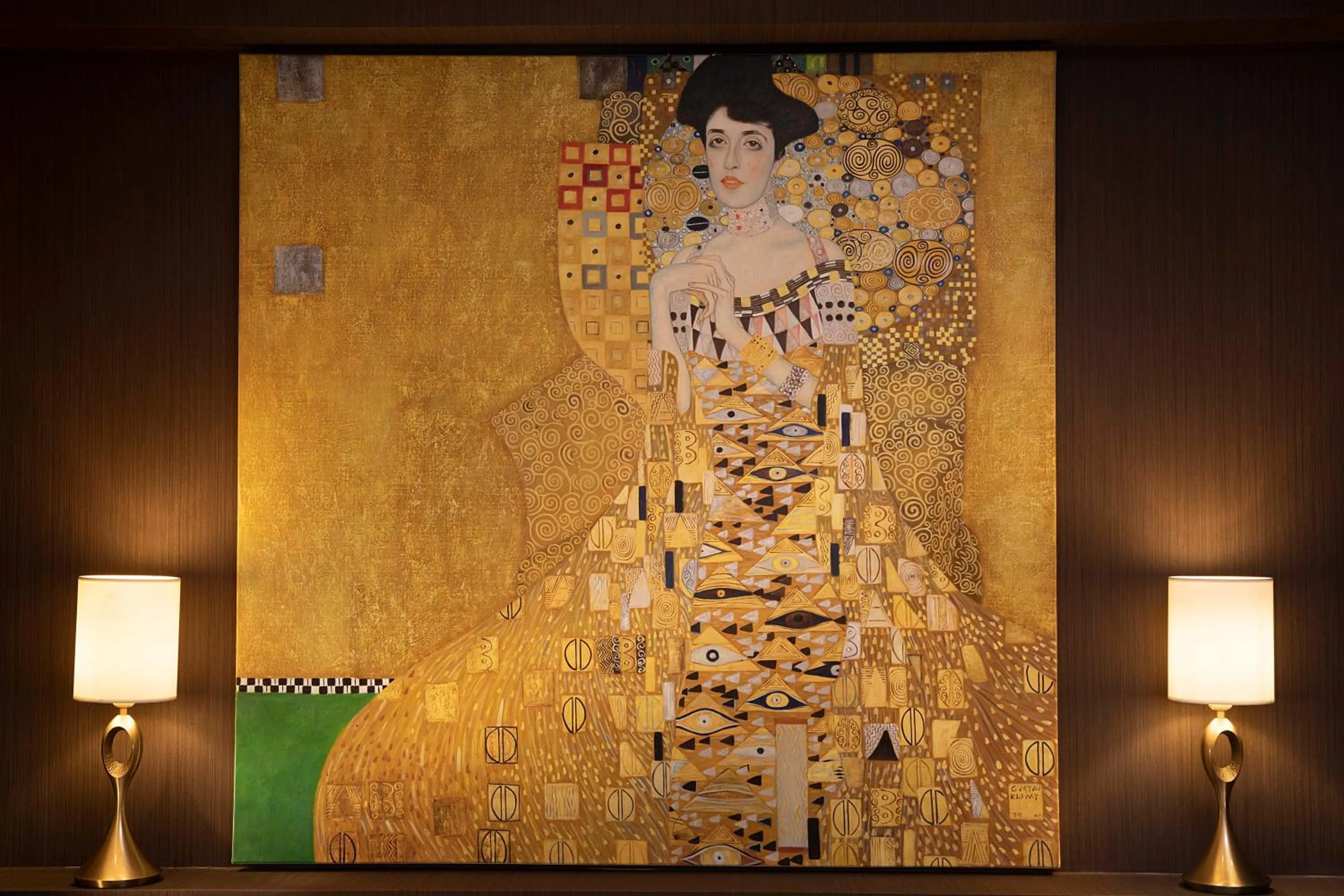 Decorative detail in Hotel Pas De Calais