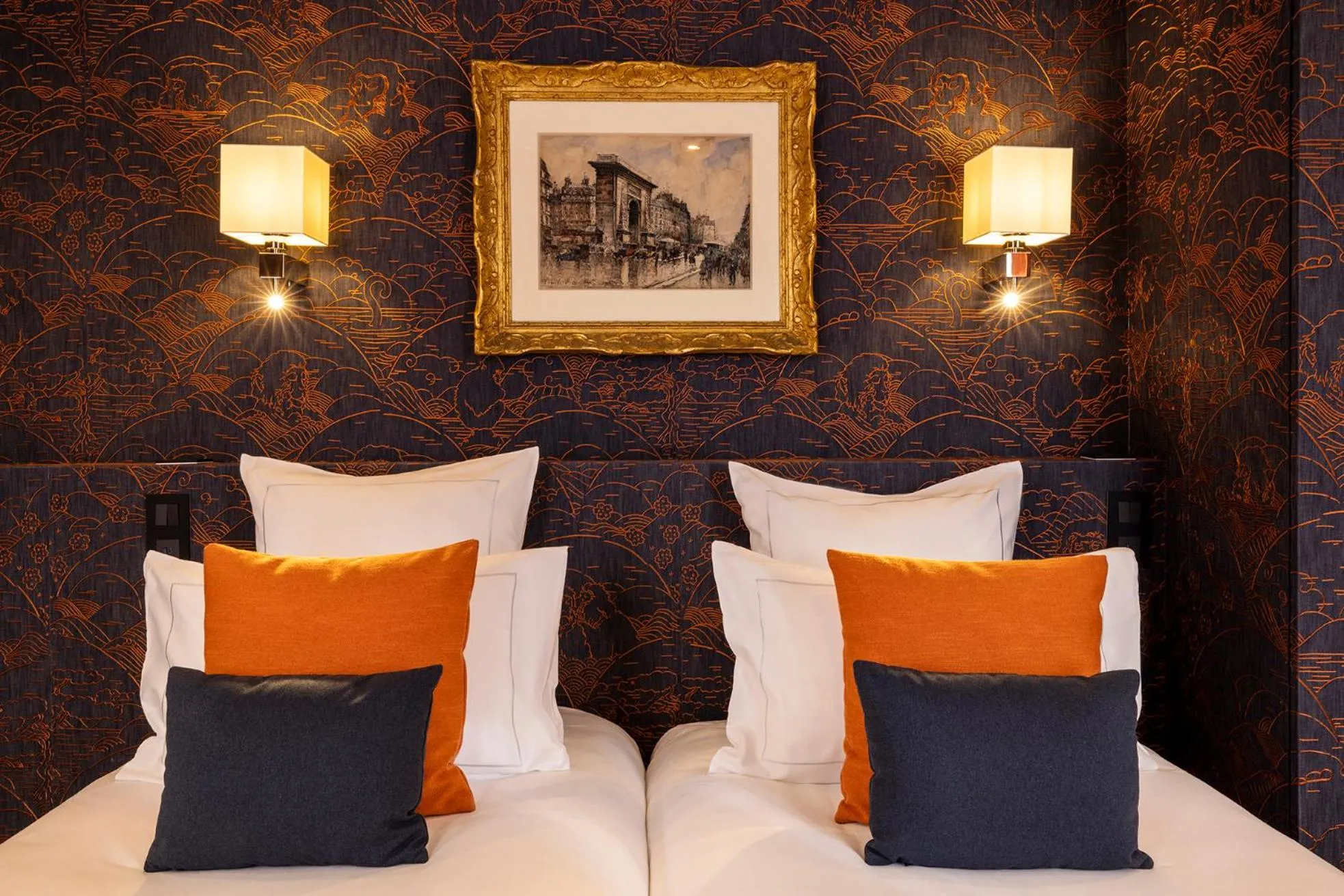 Bed in Hotel Pas De Calais