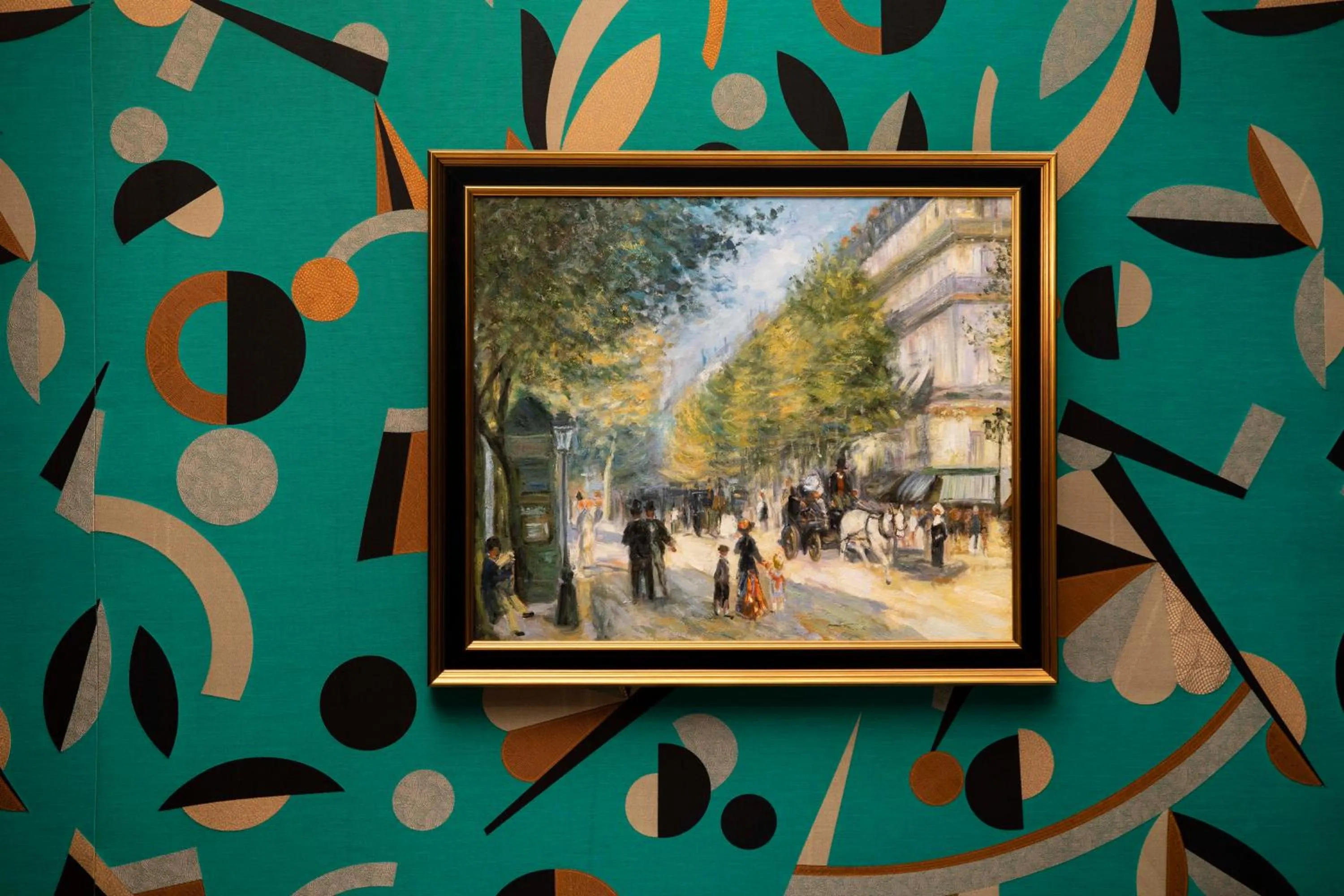 Decorative detail in Hotel Pas De Calais