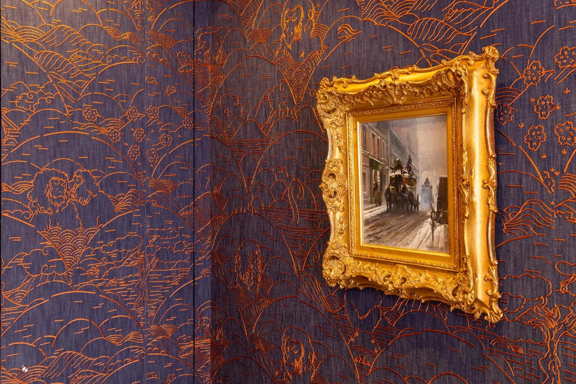 Decorative detail in Hotel Pas De Calais