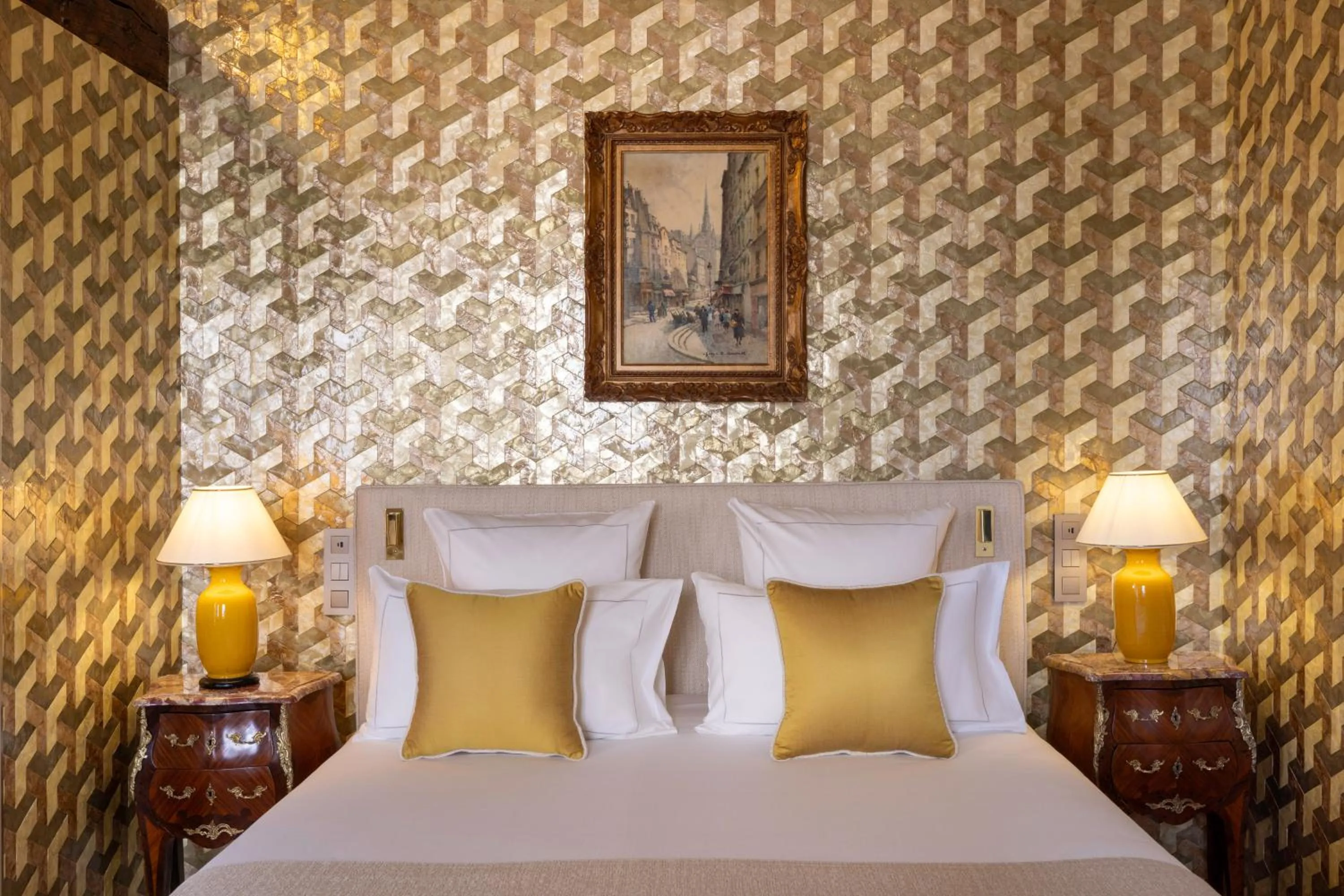 Bed in Hotel Pas De Calais