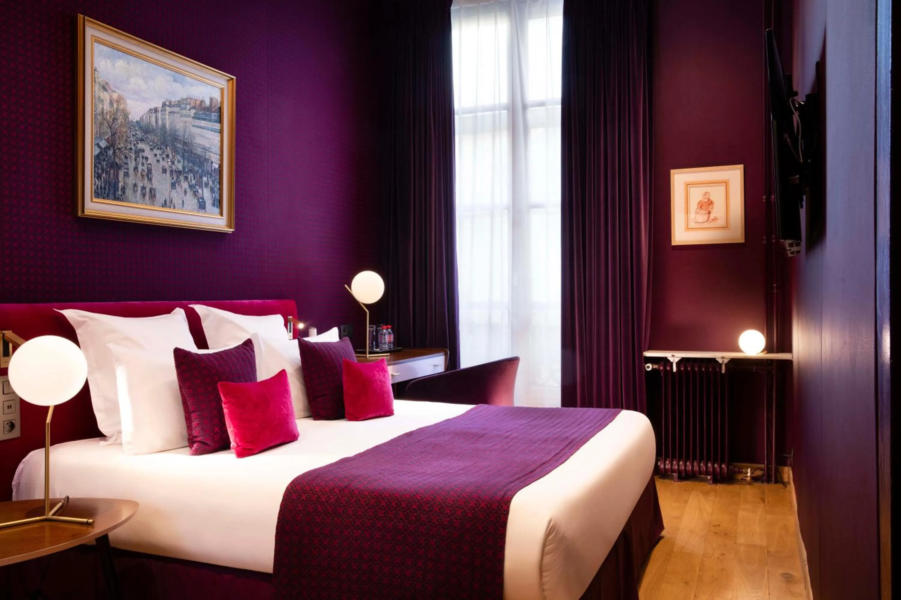 Bed in Hotel Pas De Calais