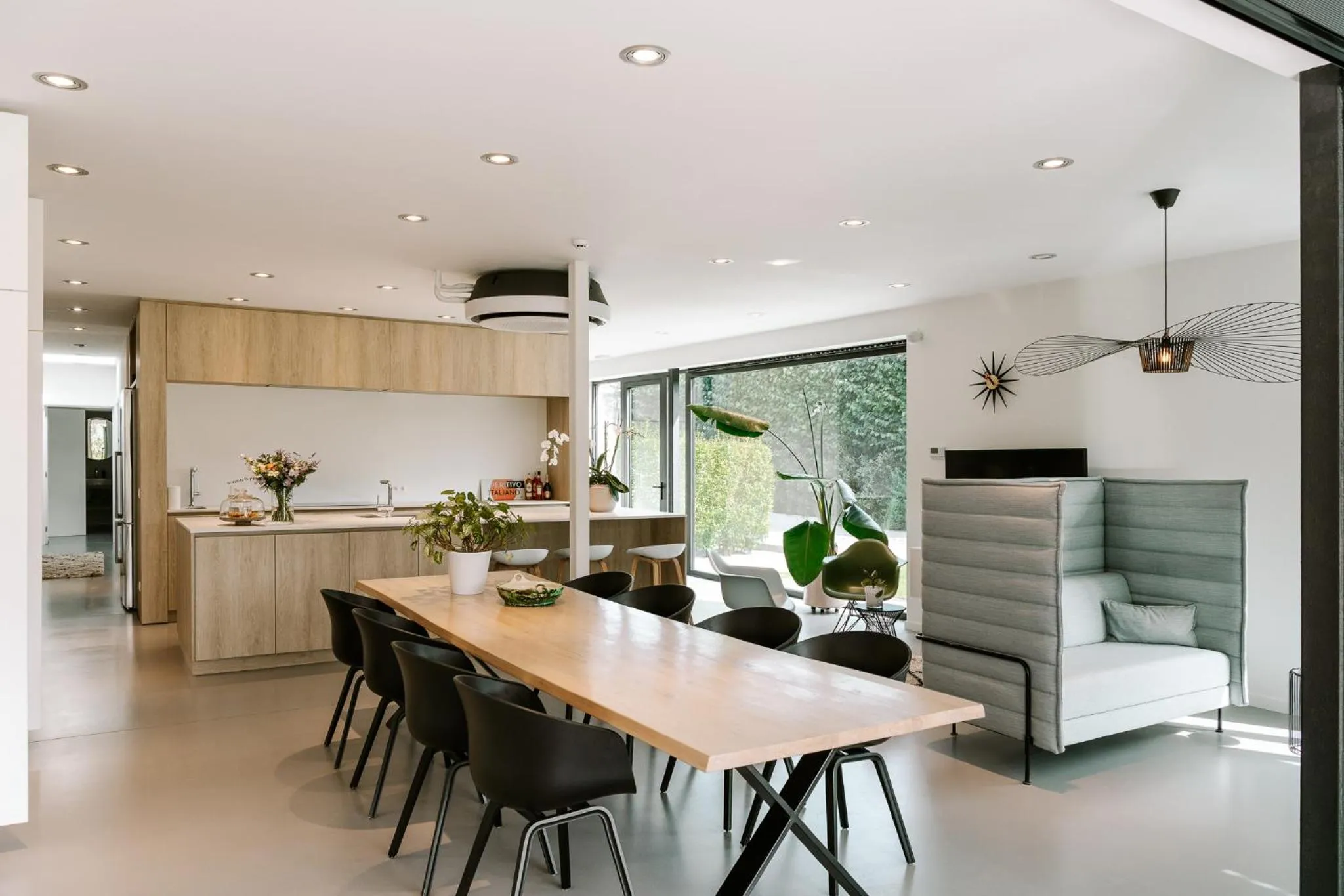 Seating area in BnB Manere