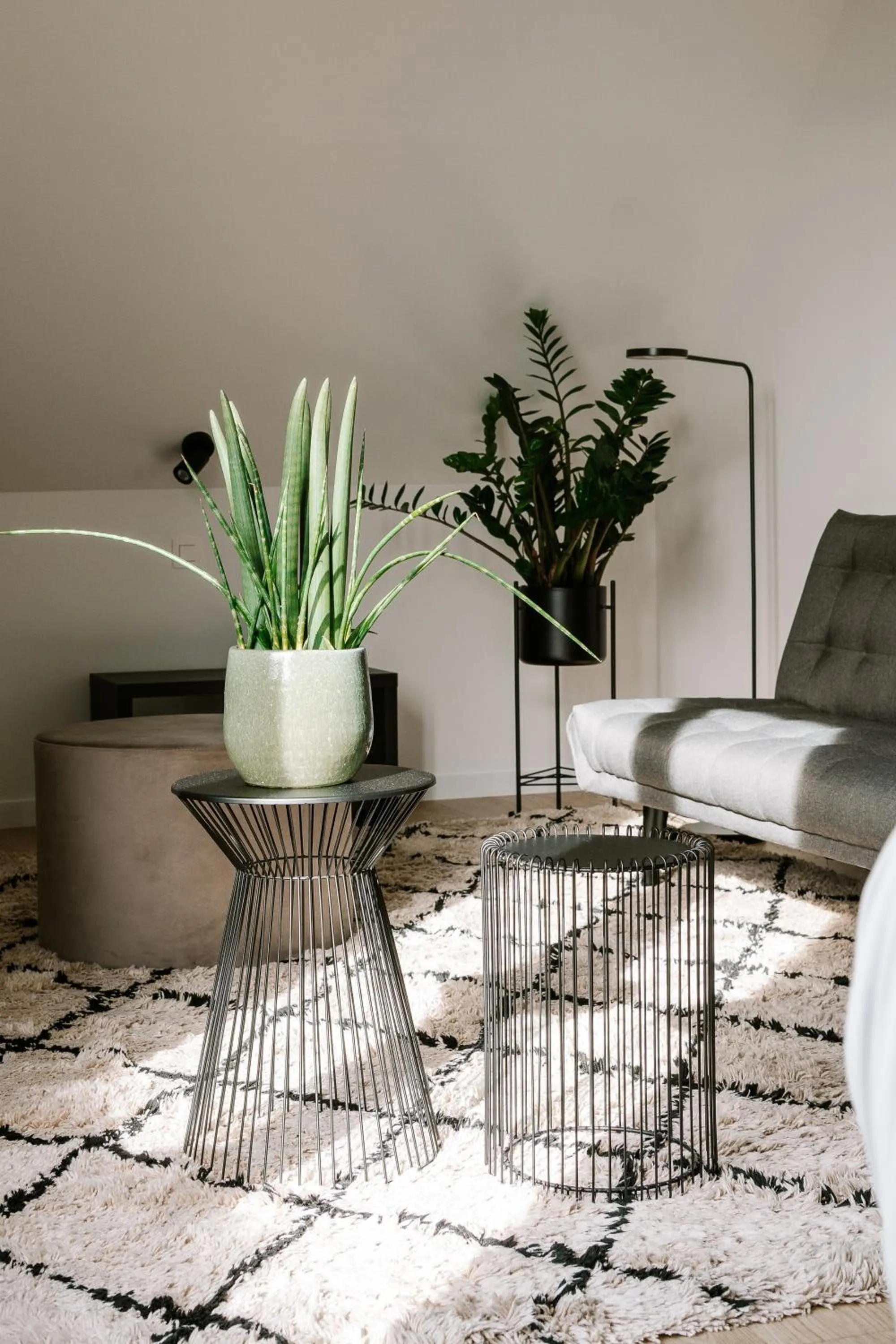 Seating area in BnB Manere