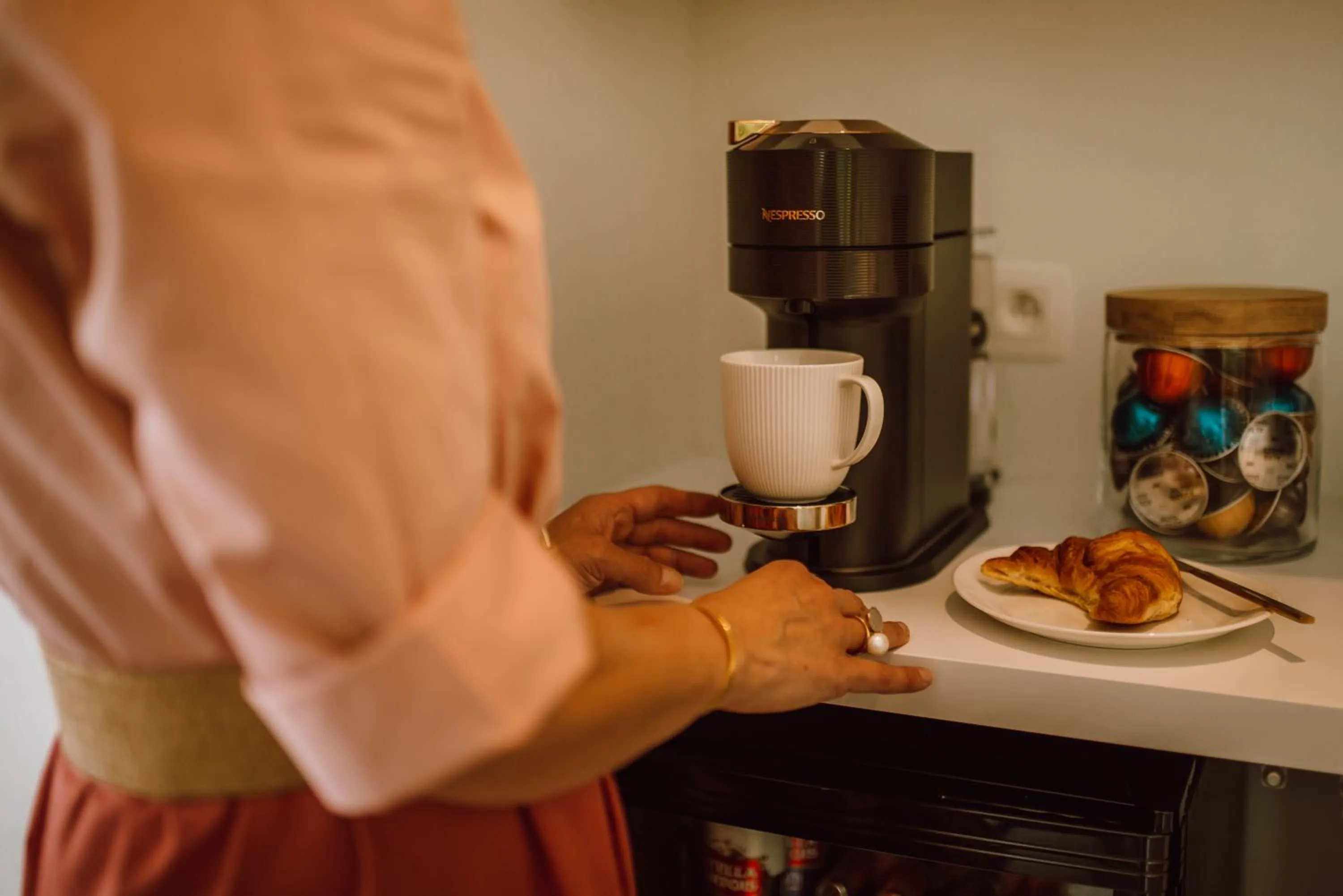 Coffee/tea facilities in BnB Manere