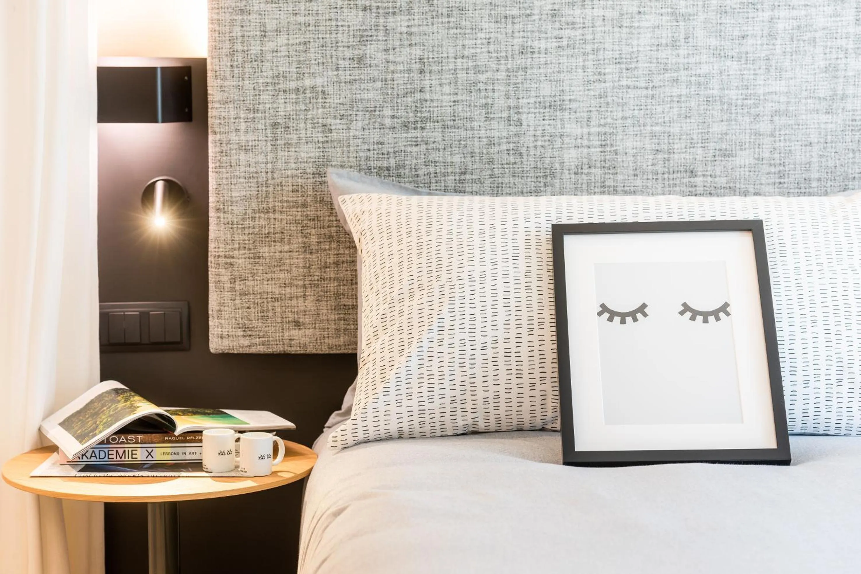 Decorative detail, Bed in INNSiDE by Meliá Newcastle