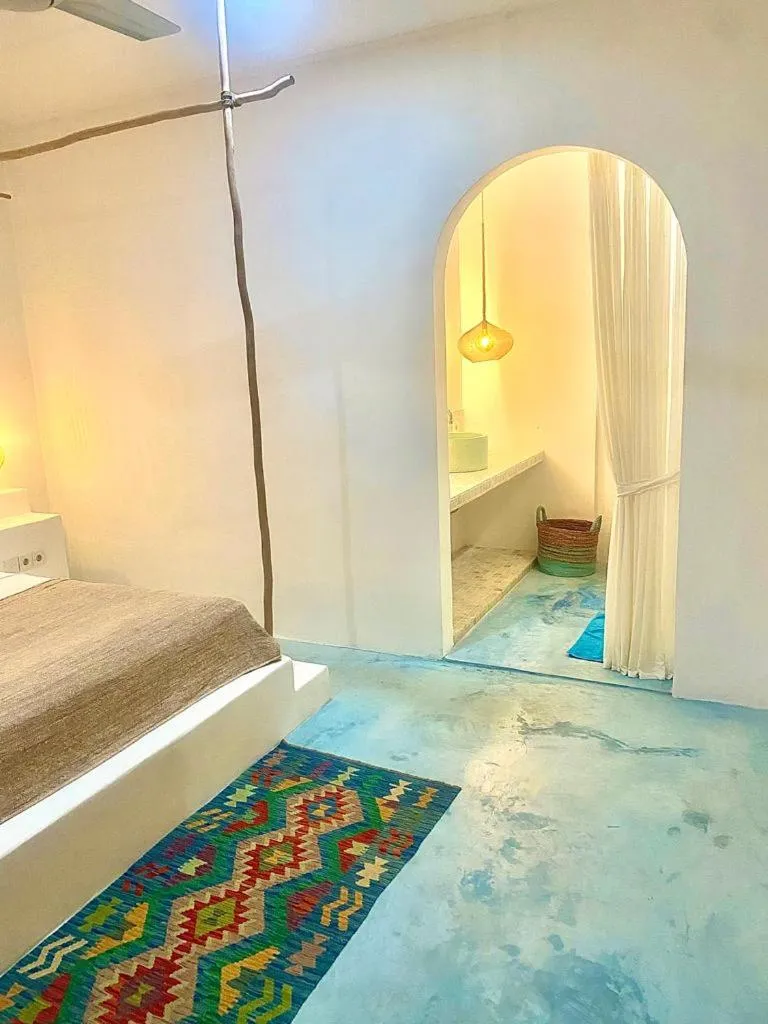 Bed in Canggu Boutique Art Hotel