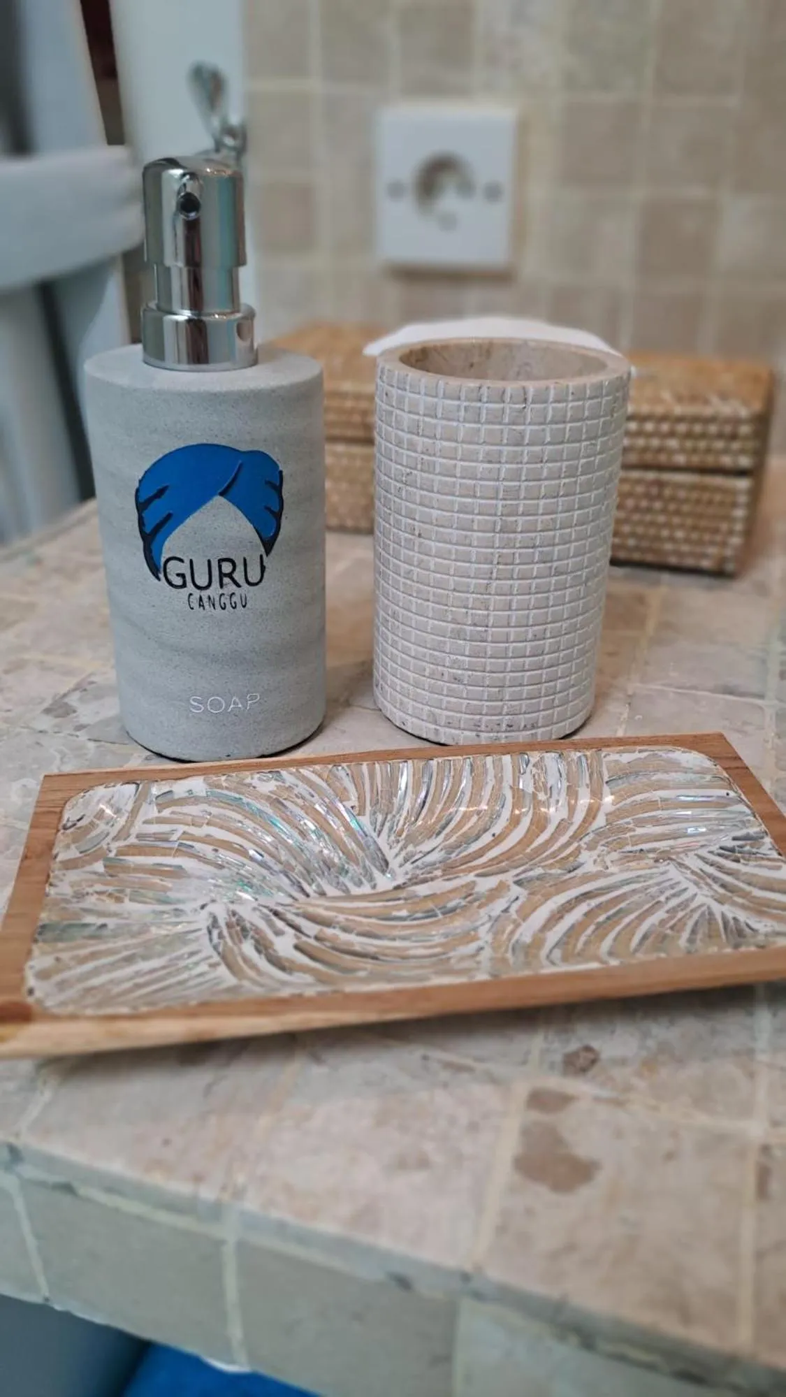 Bathroom in Canggu Boutique Art Hotel