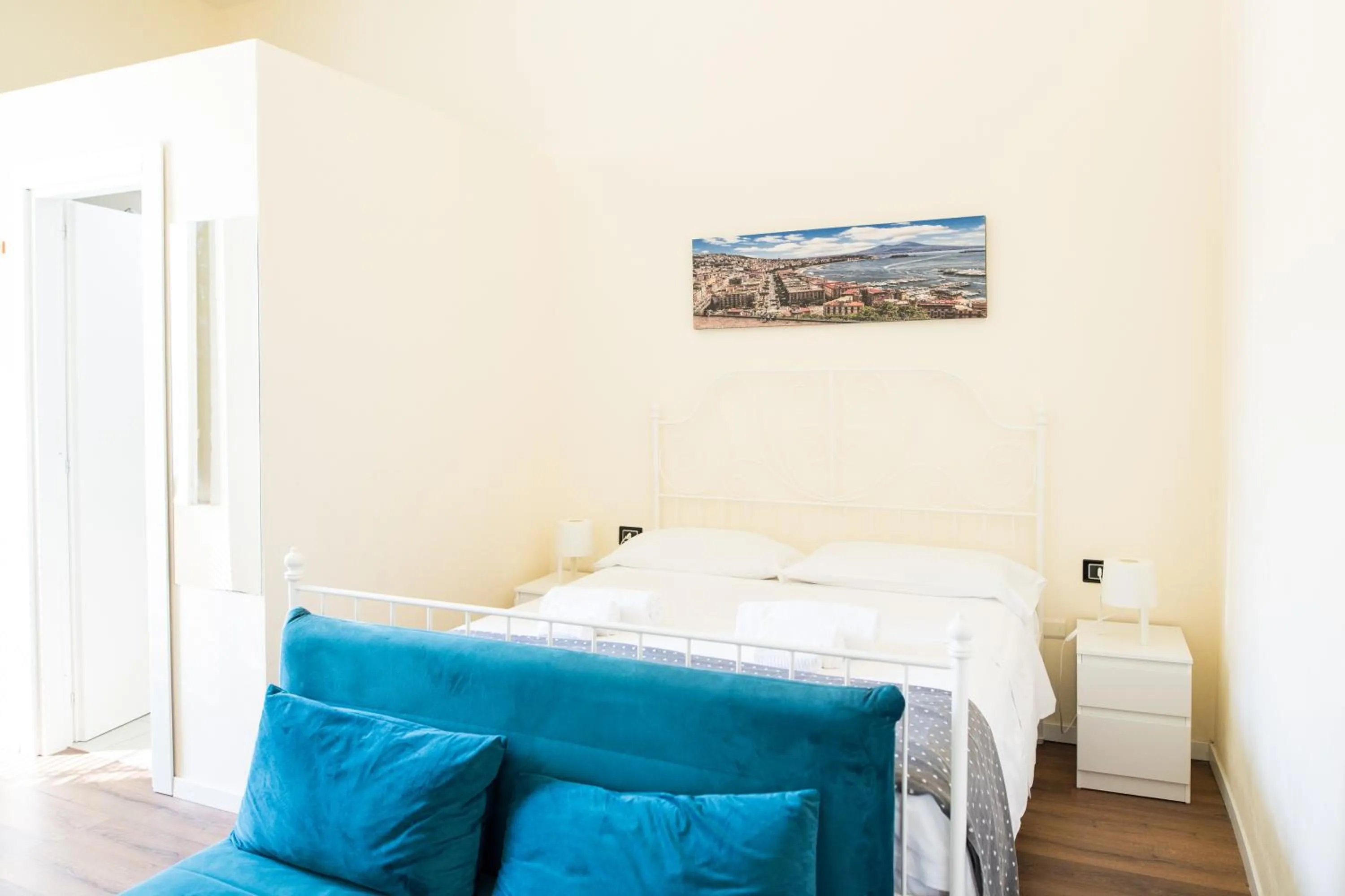 Bird's eye view, Bed in Le Stanze del Principe