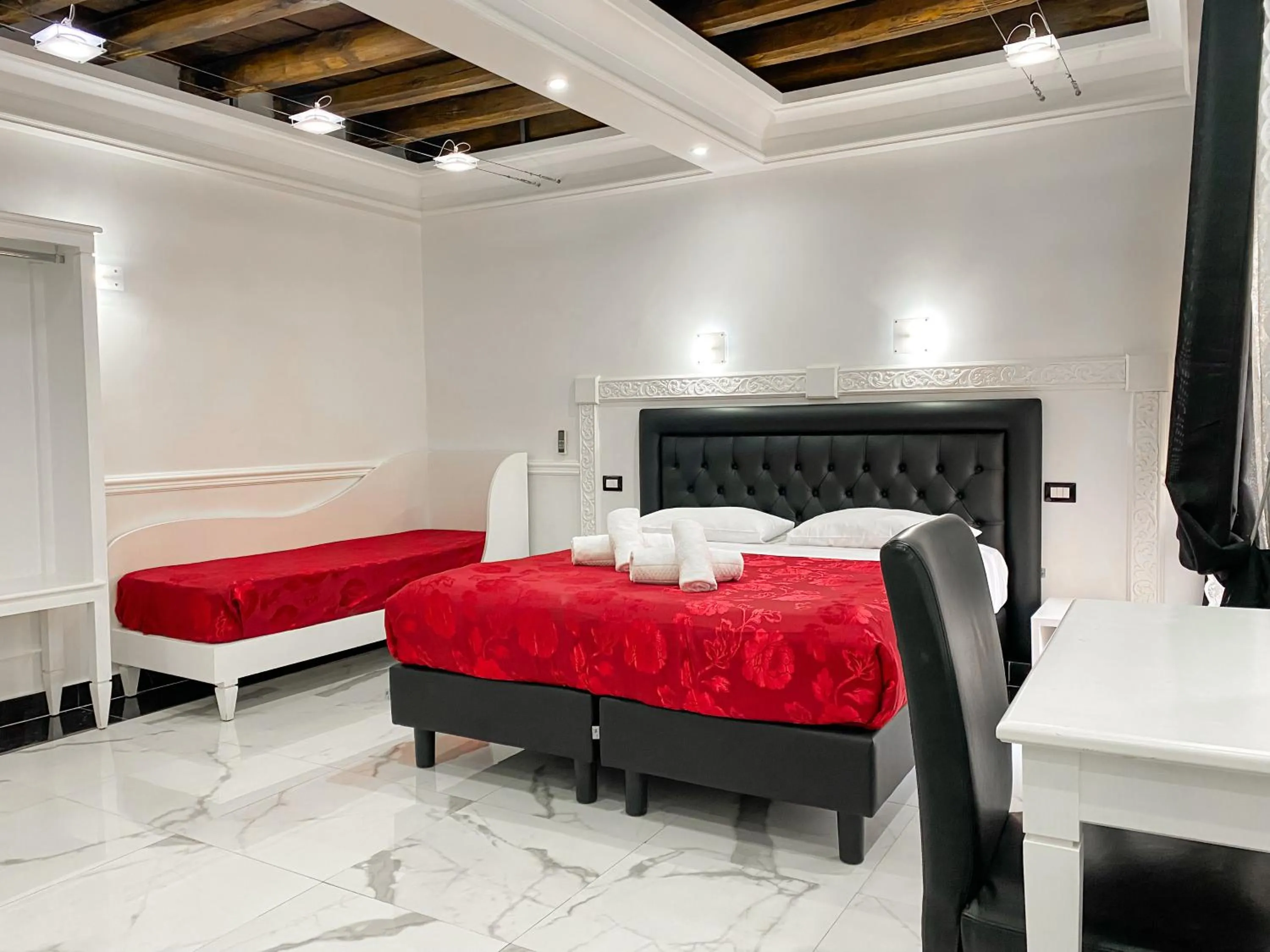 Bedroom, Bed in Relais Parlamento