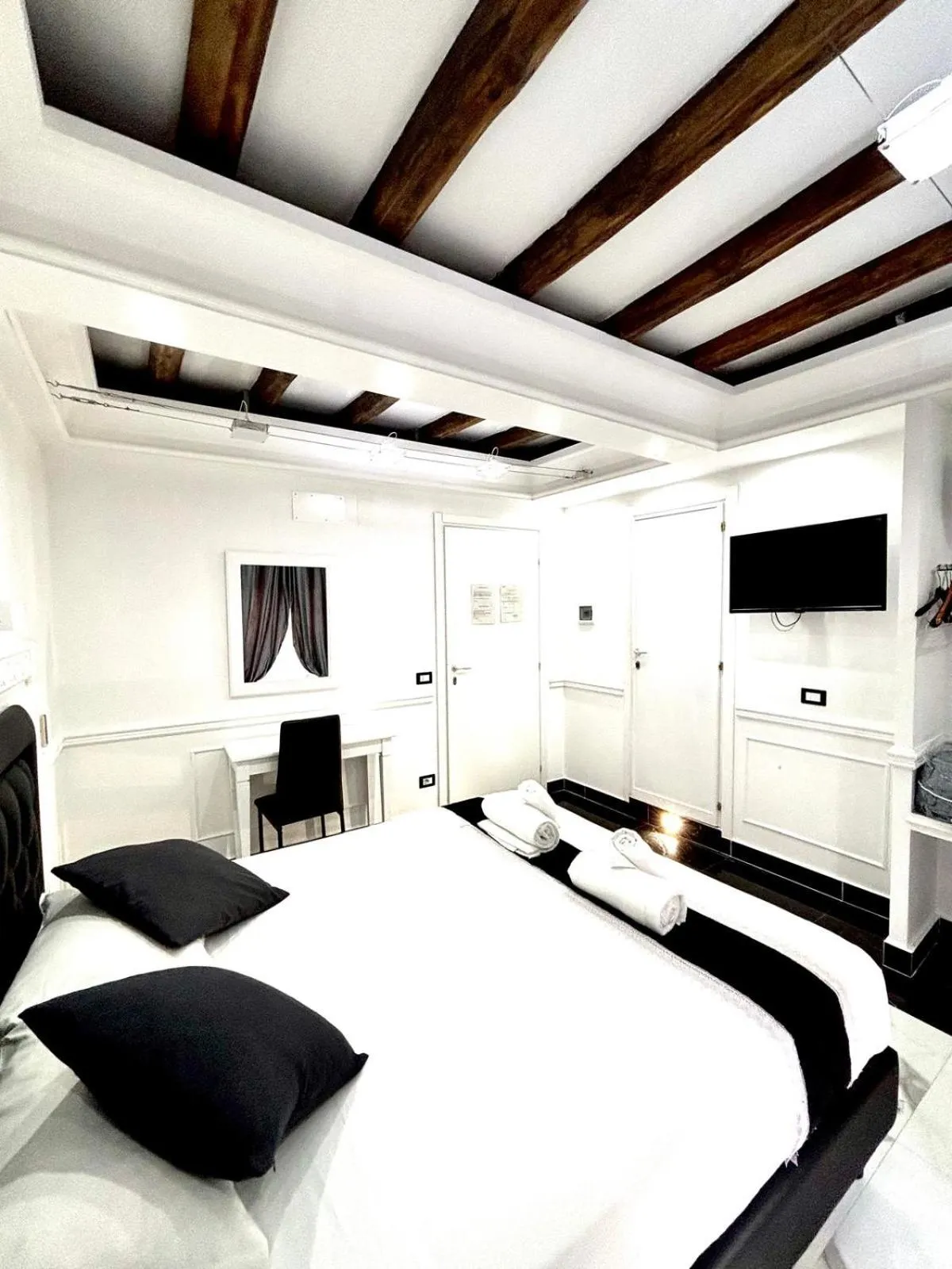 Bedroom, Bed in Relais Parlamento