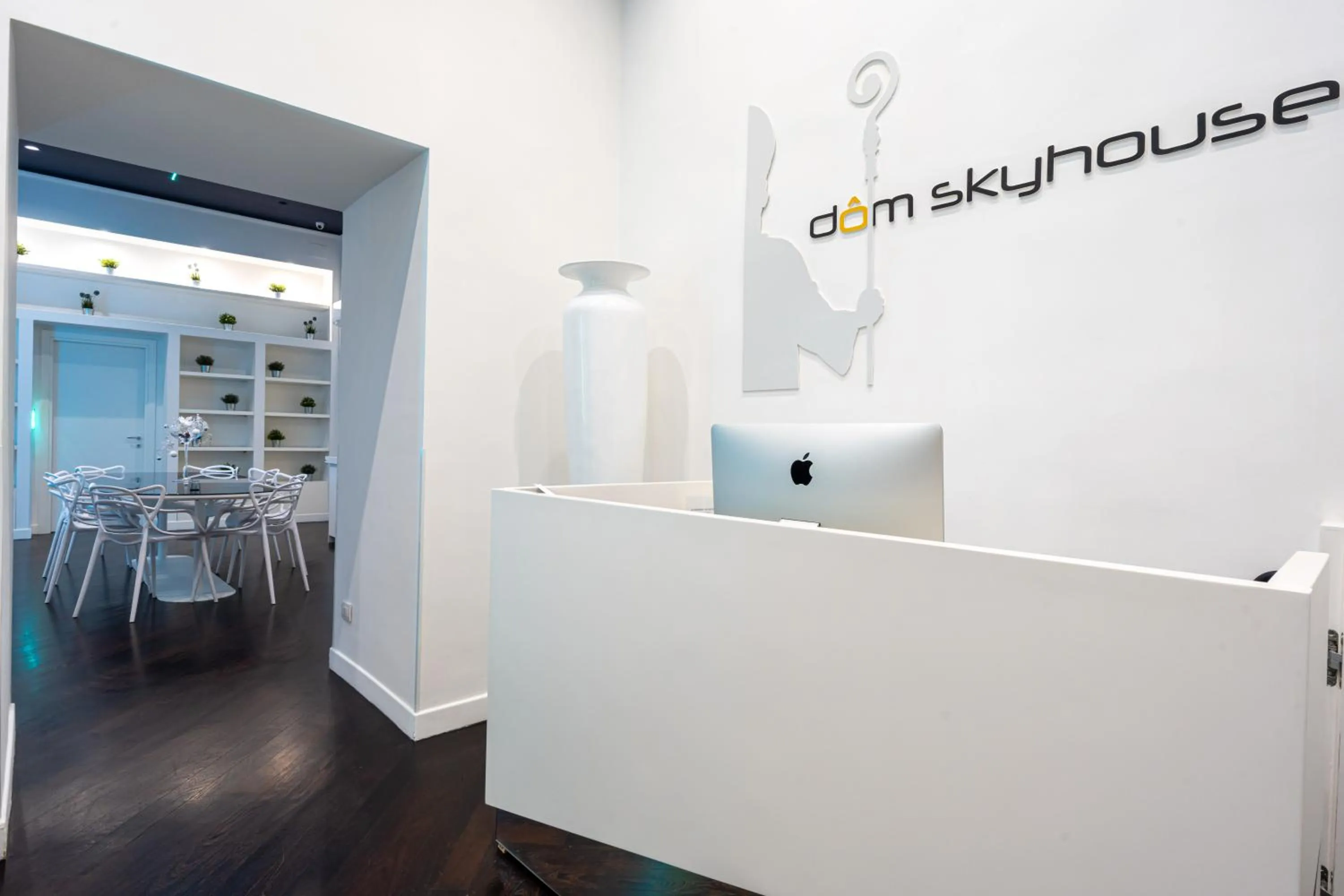 Lobby or reception in Skyhouse Duomo