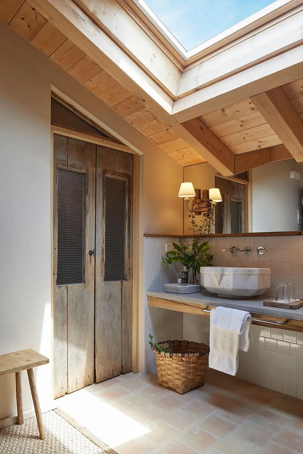 Shower in OAR Cottage