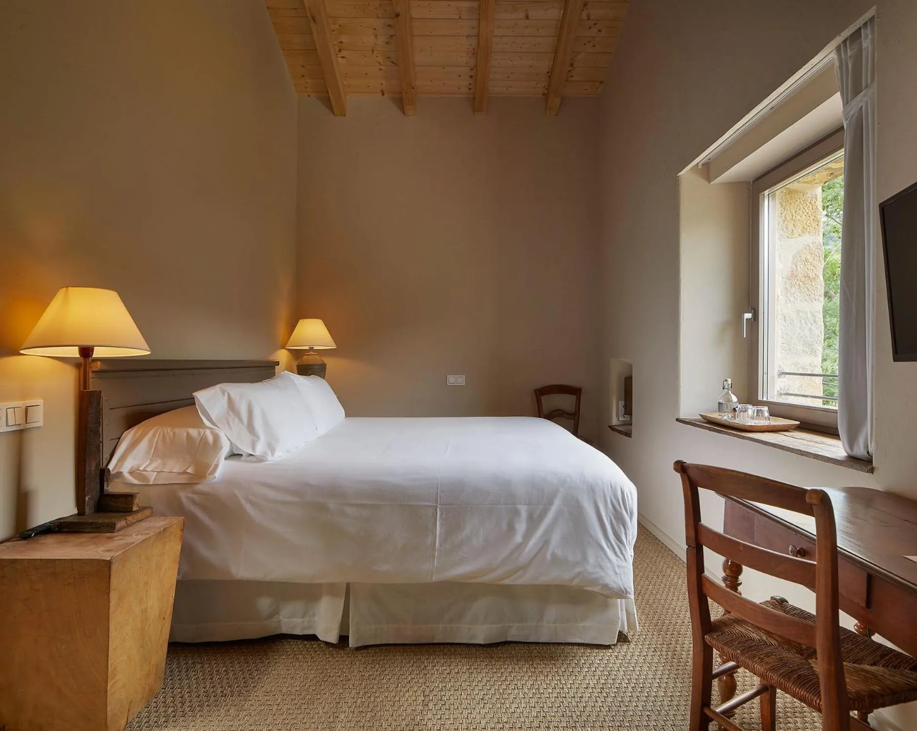 Bed in OAR Cottage
