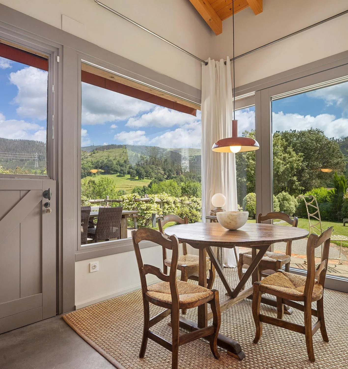 Natural landscape in OAR Cottage