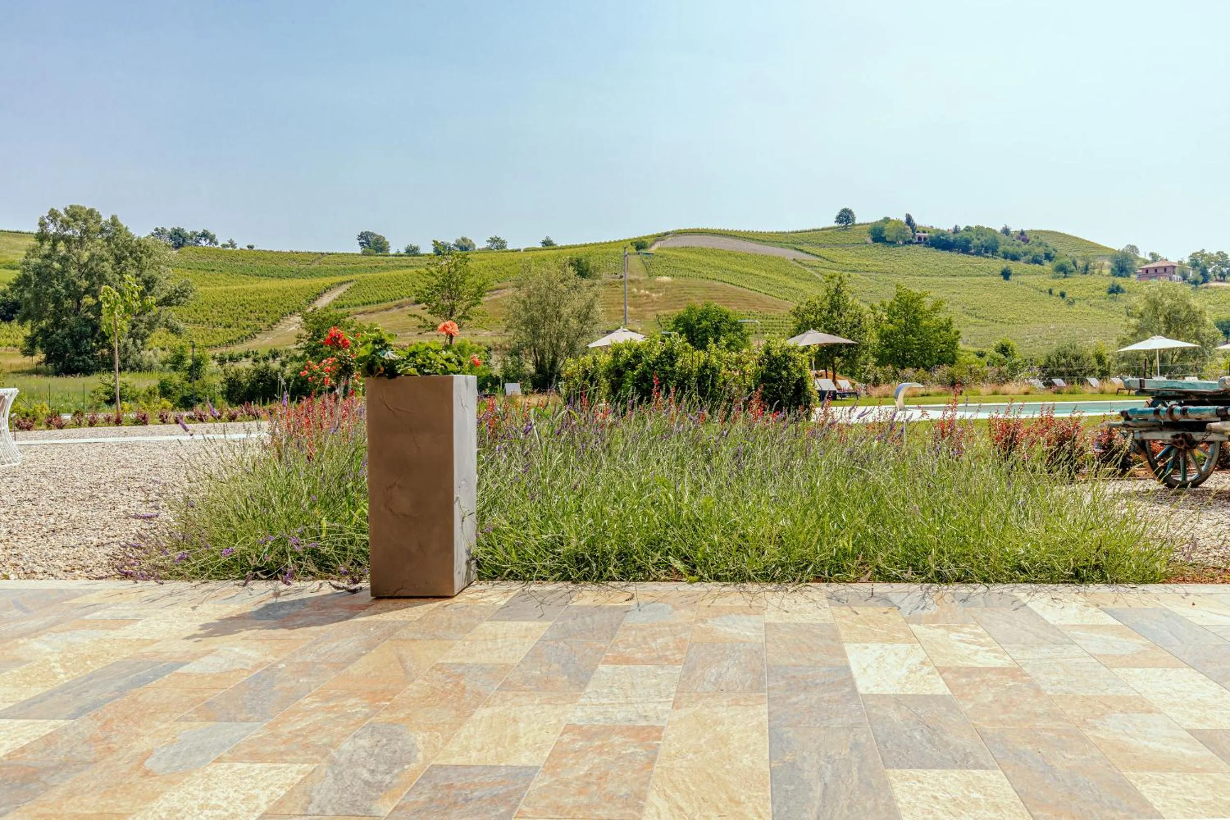 Garden view in L'aja della Mirusina - Piedmont Resort Monferrato Langhe