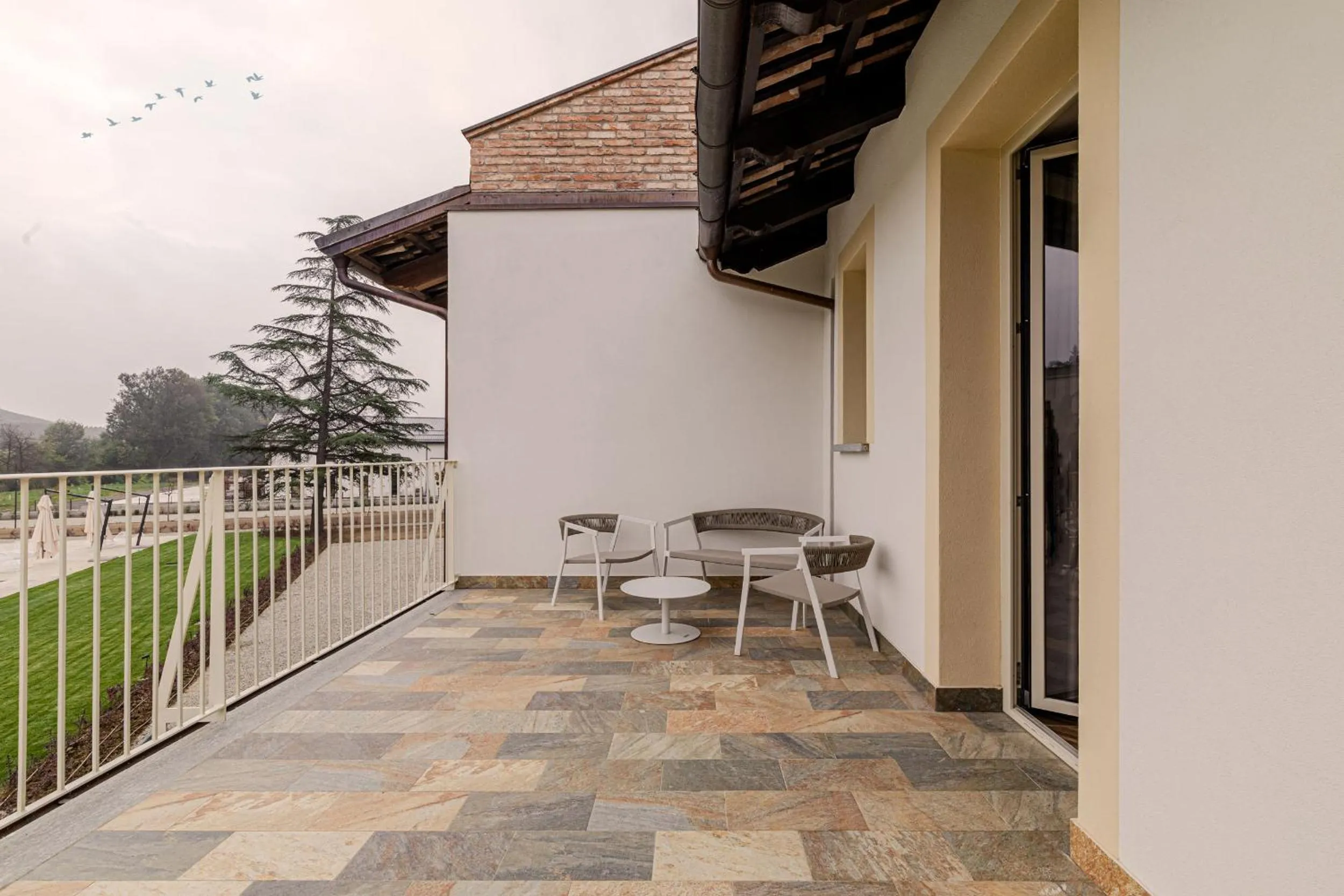 Balcony/Terrace in L'aja della Mirusina - Piedmont Resort Monferrato Langhe