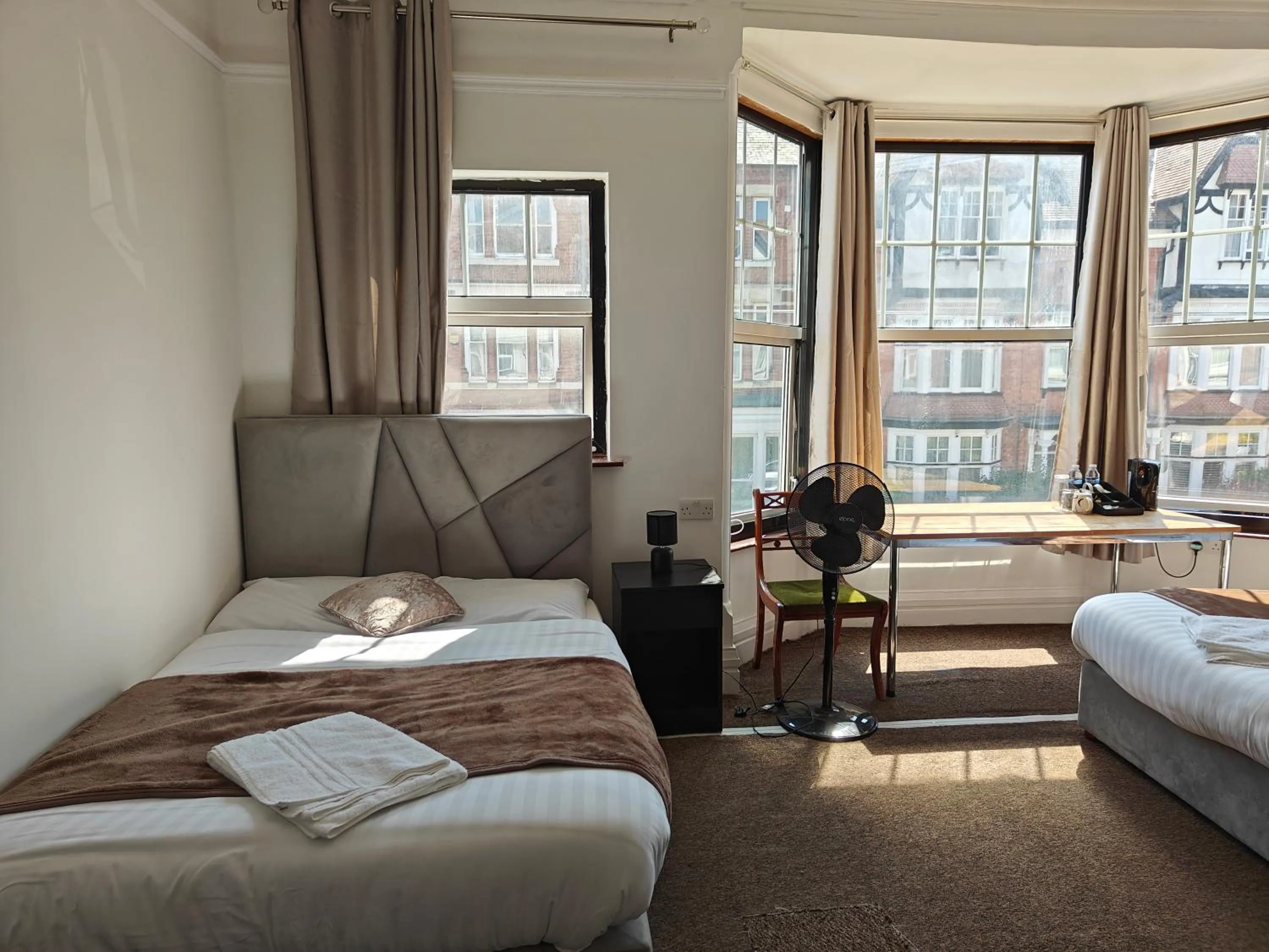 Bed in Campbells Guest House