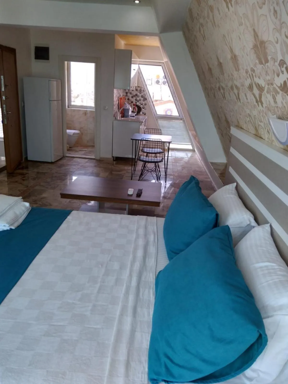 Bed in Yelken Apart Hotel