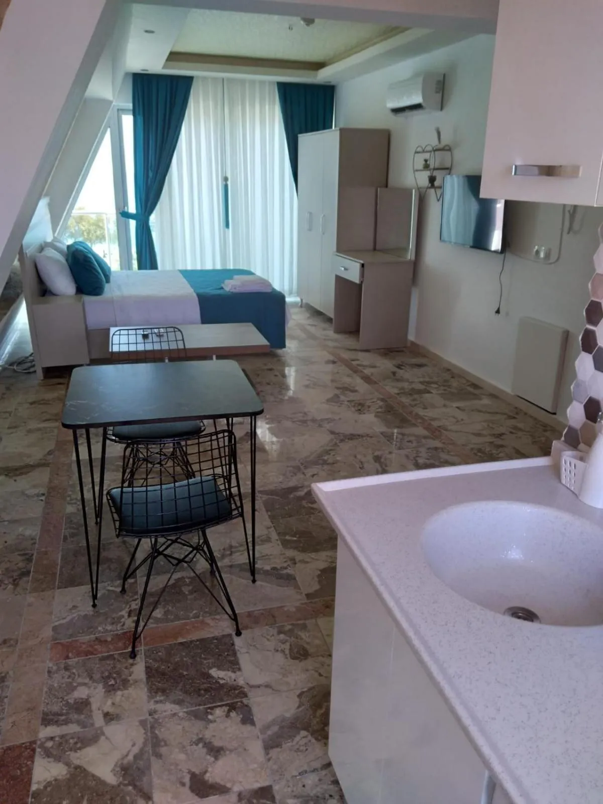 Bed in Yelken Apart Hotel