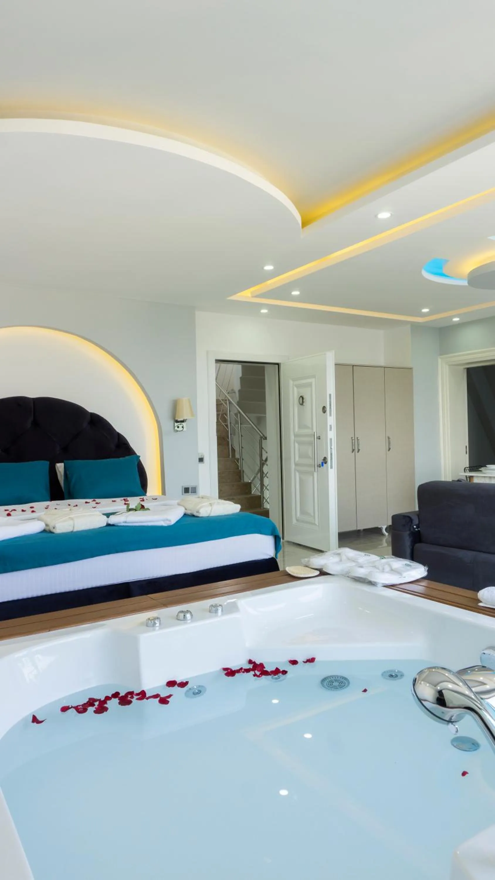 Bed in Yelken Apart Hotel