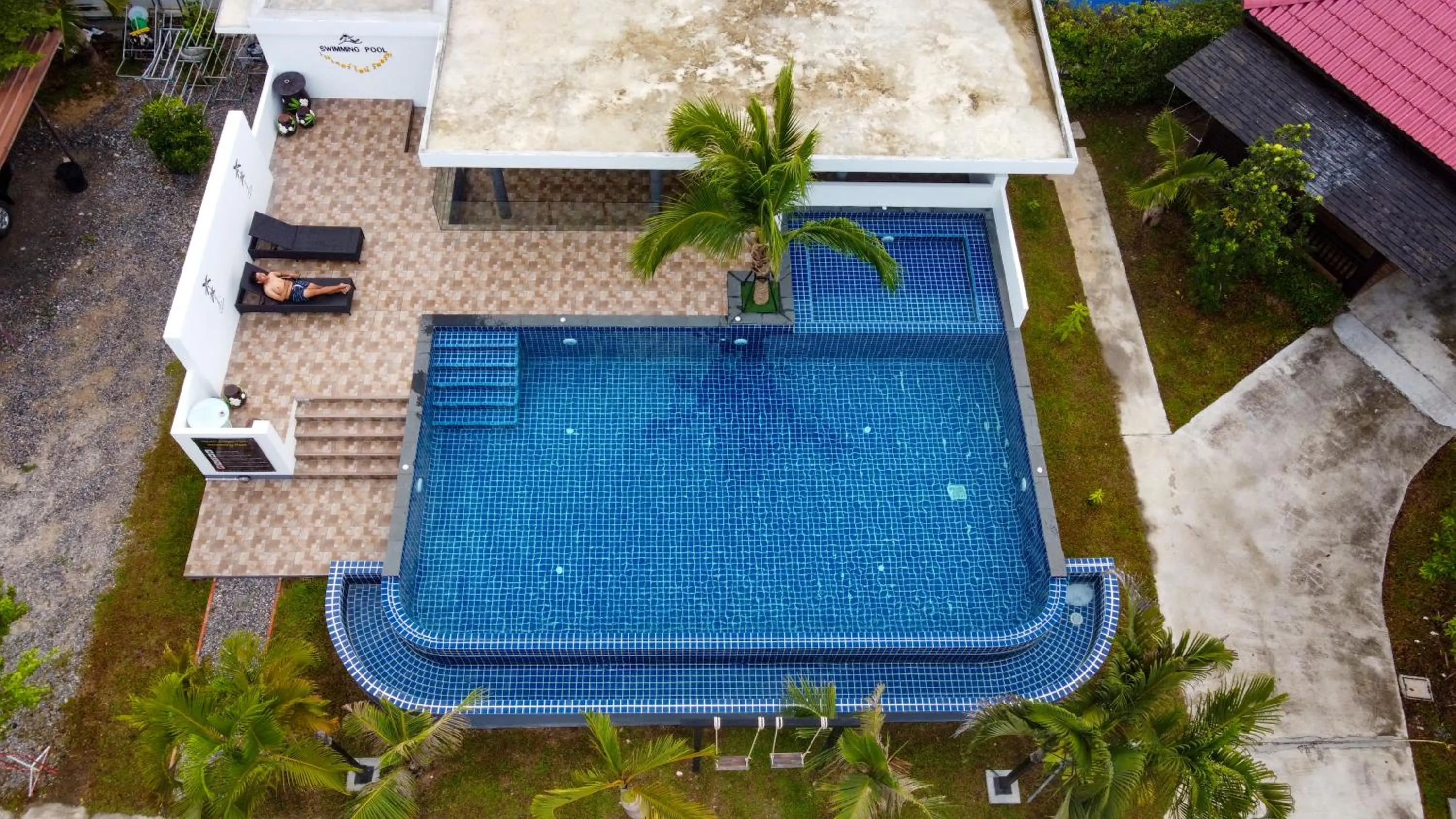 Bird's eye view in Nature Line Resort