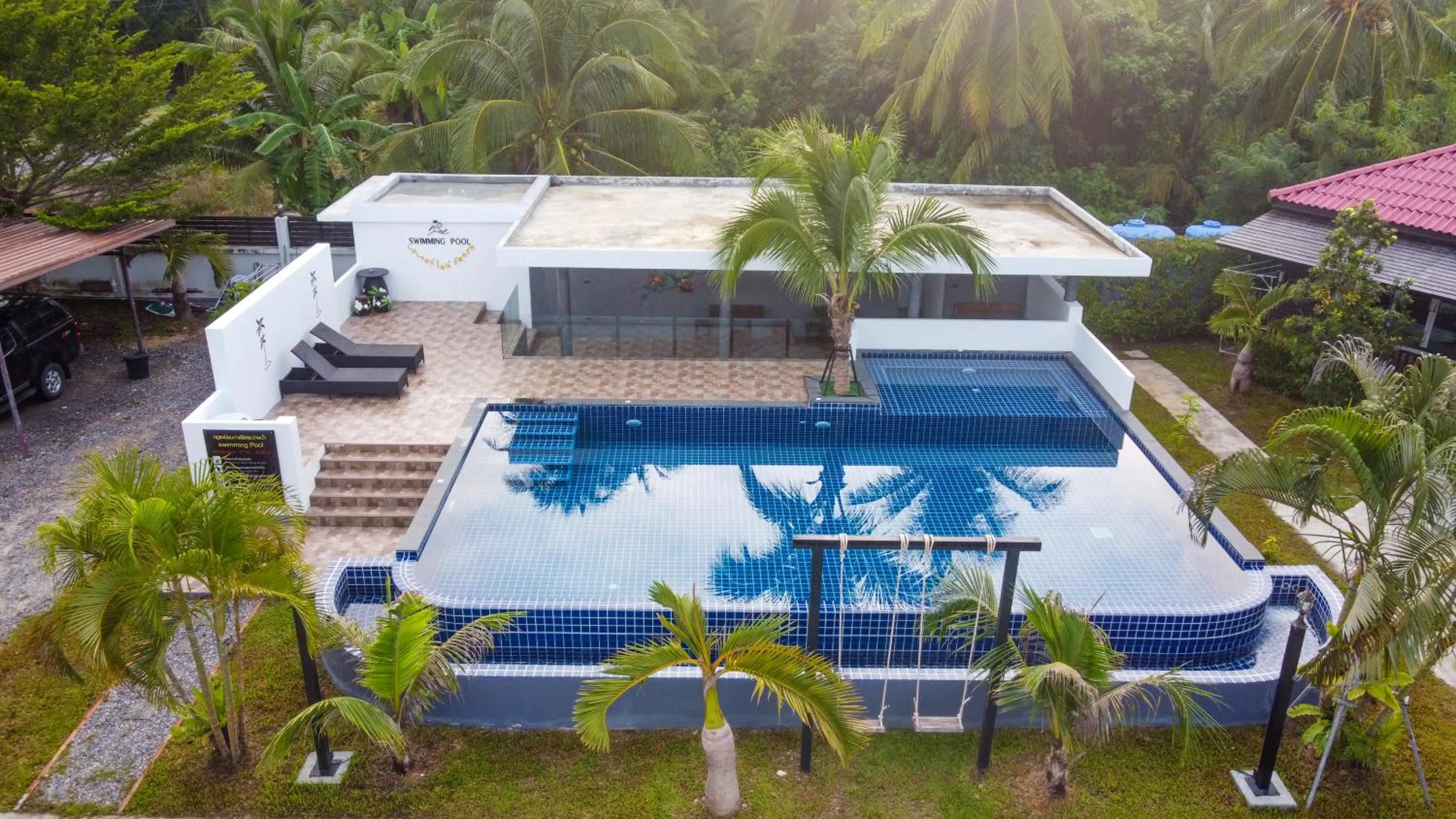 Bird's eye view in Nature Line Resort