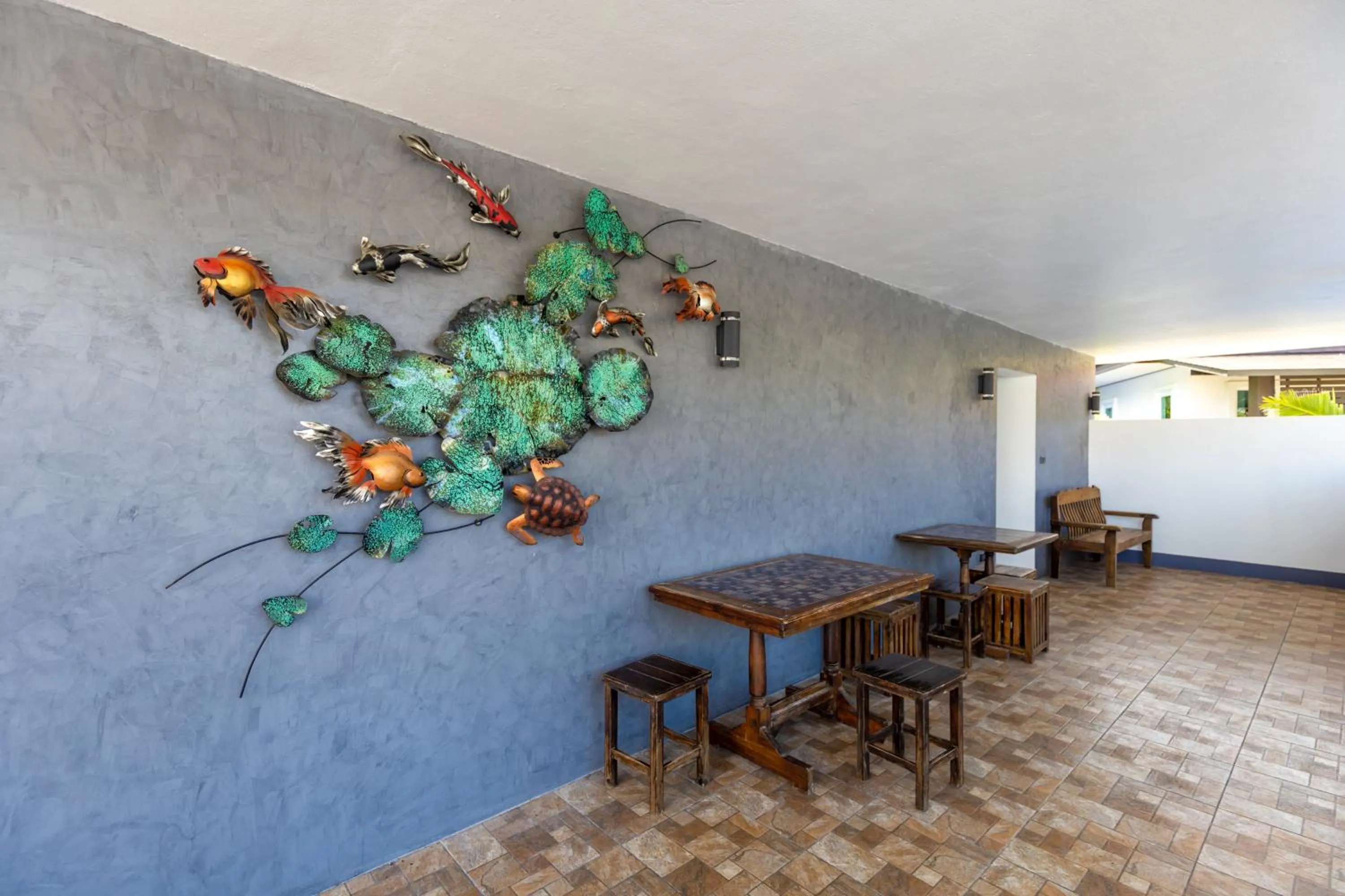 Patio in Nature Line Resort