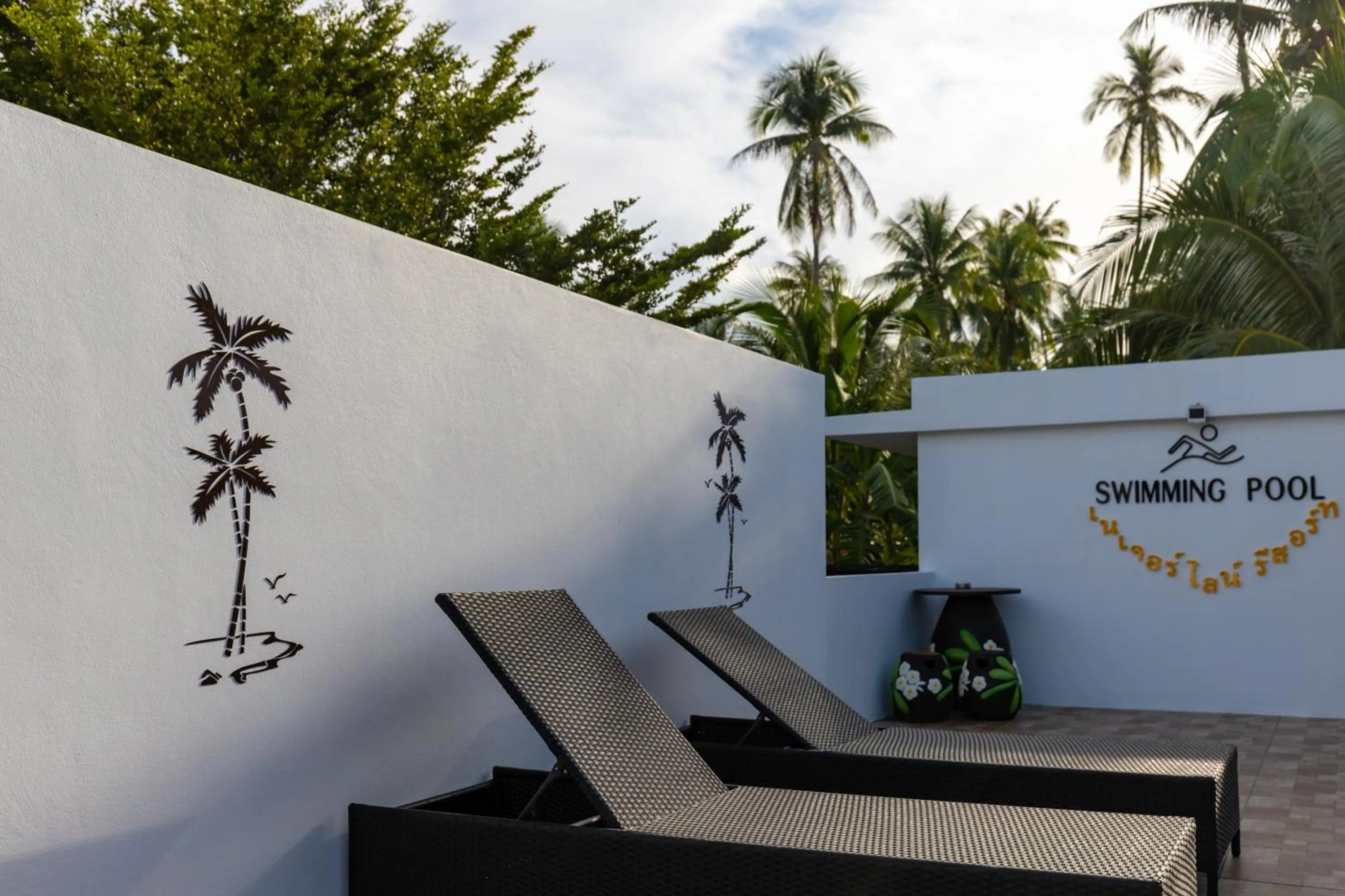 Patio in Nature Line Resort